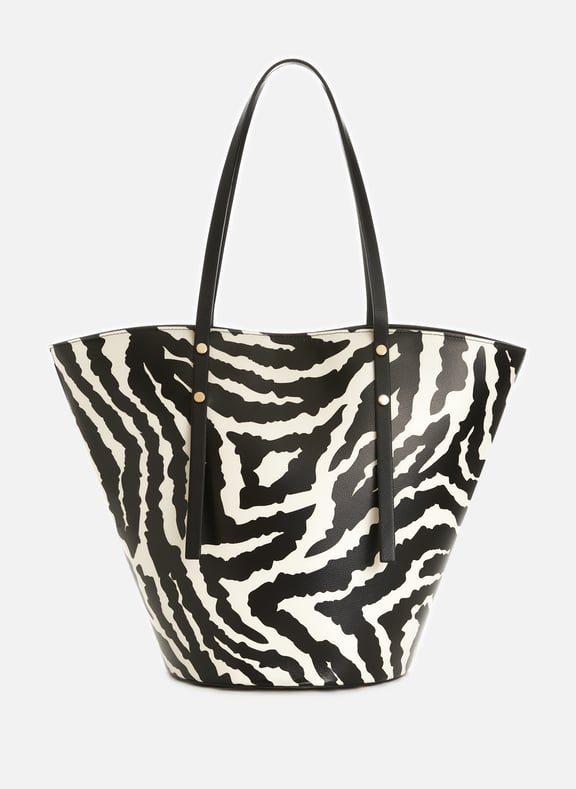 Leather tote bag Black by SAISON 1865 SAISON 1865 Leather tote bag Black