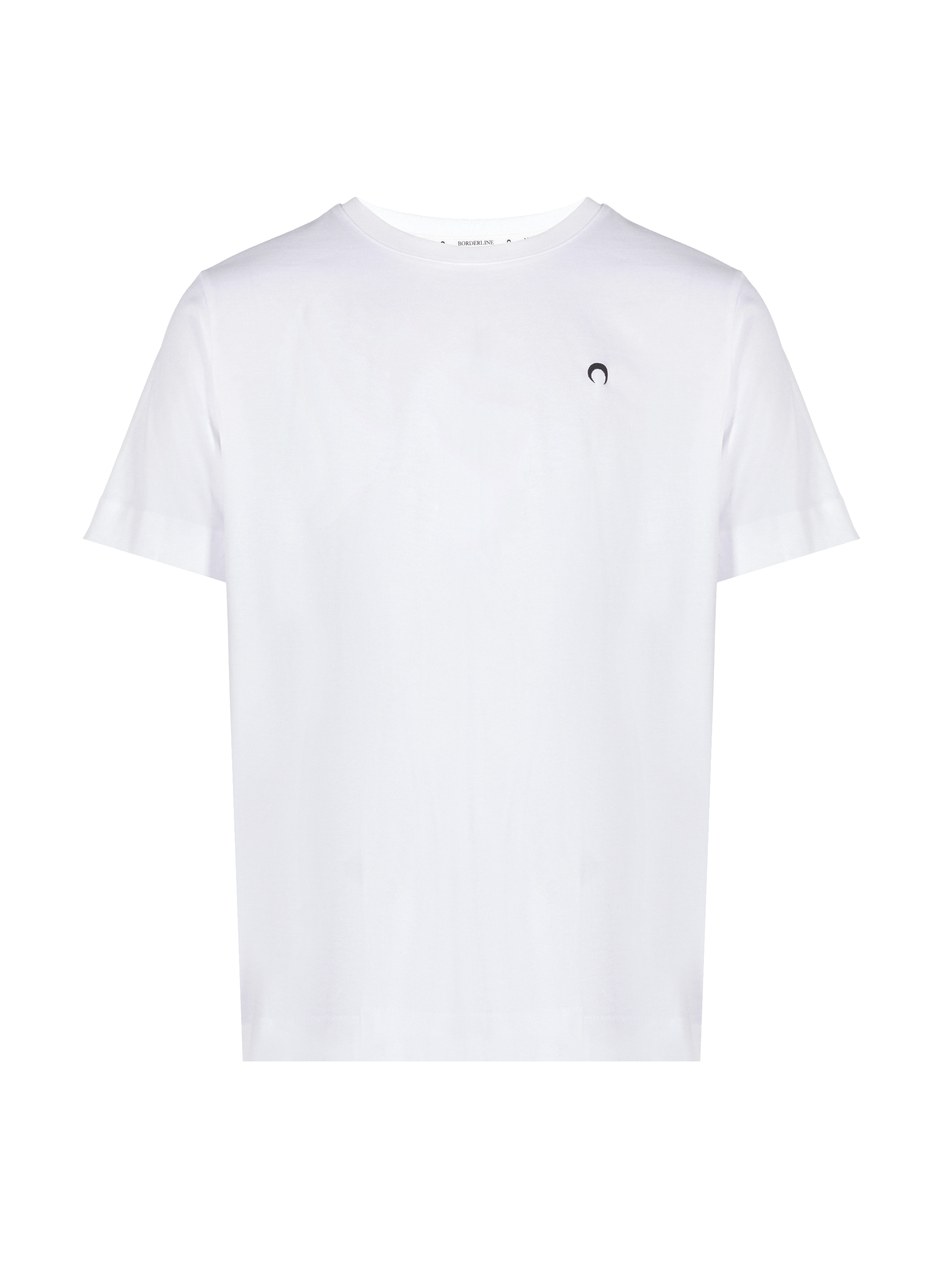 Round-neck cotton T-shirt MARINE SERRE White
