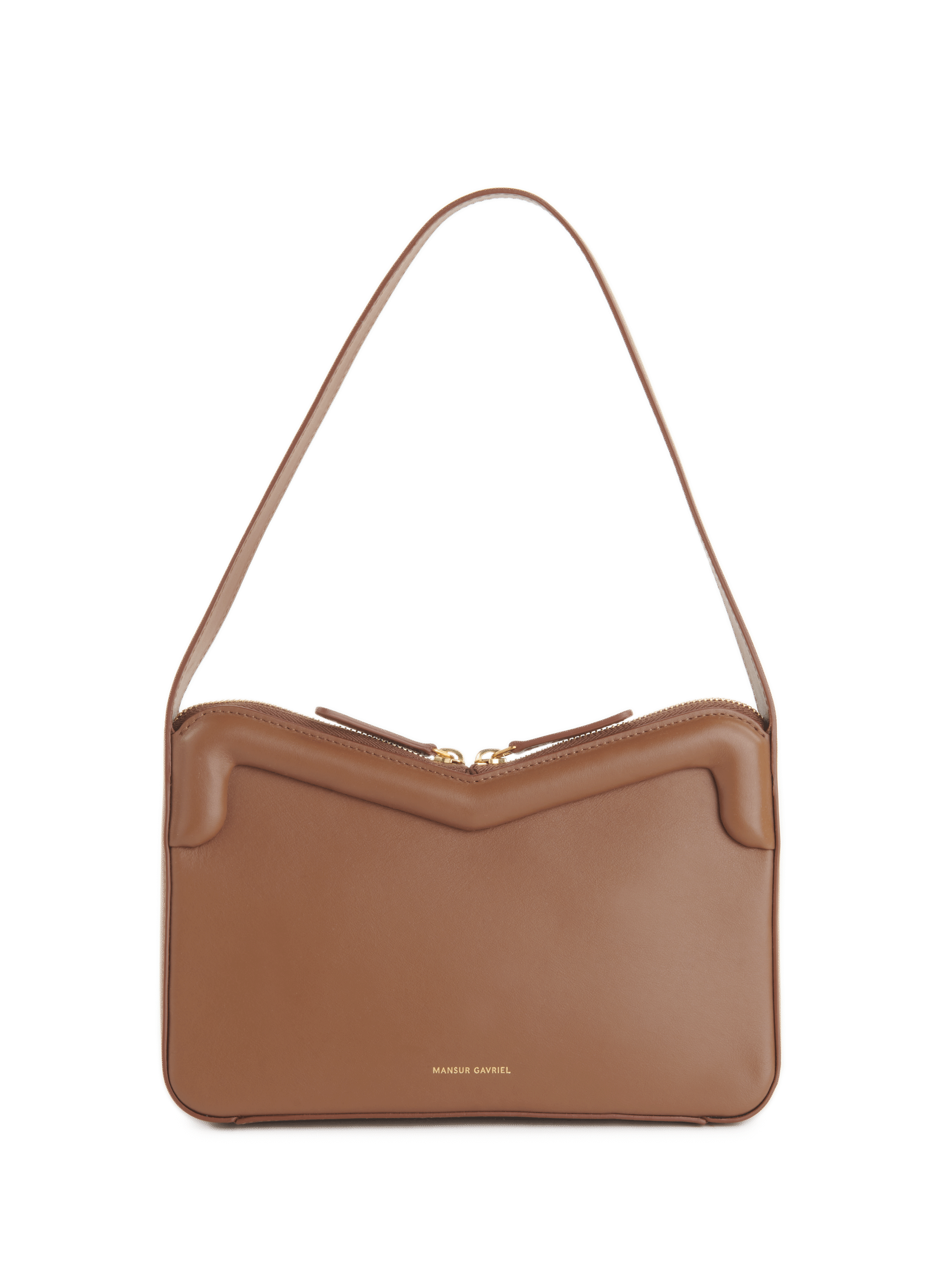 MANSUR GAVRIEL Leather handbag Beige