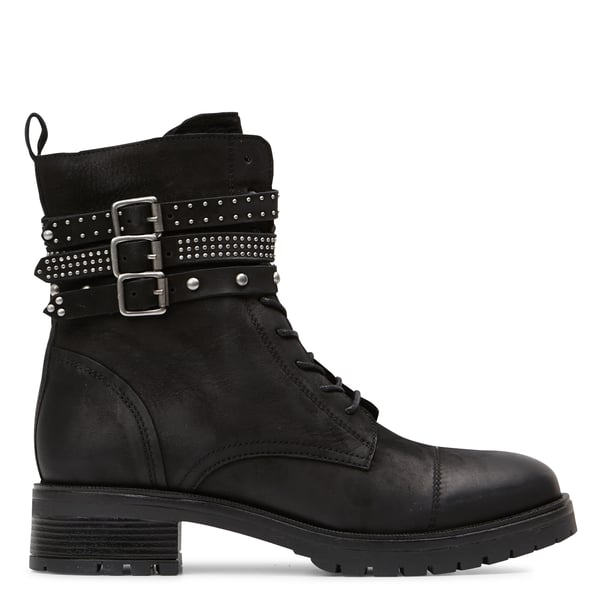 Bottines en cuir