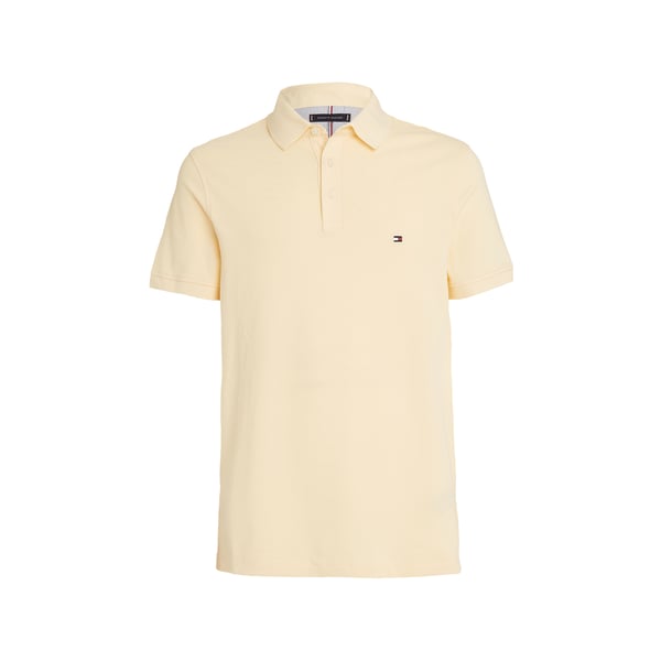 Polo slim en piqué de coton organique