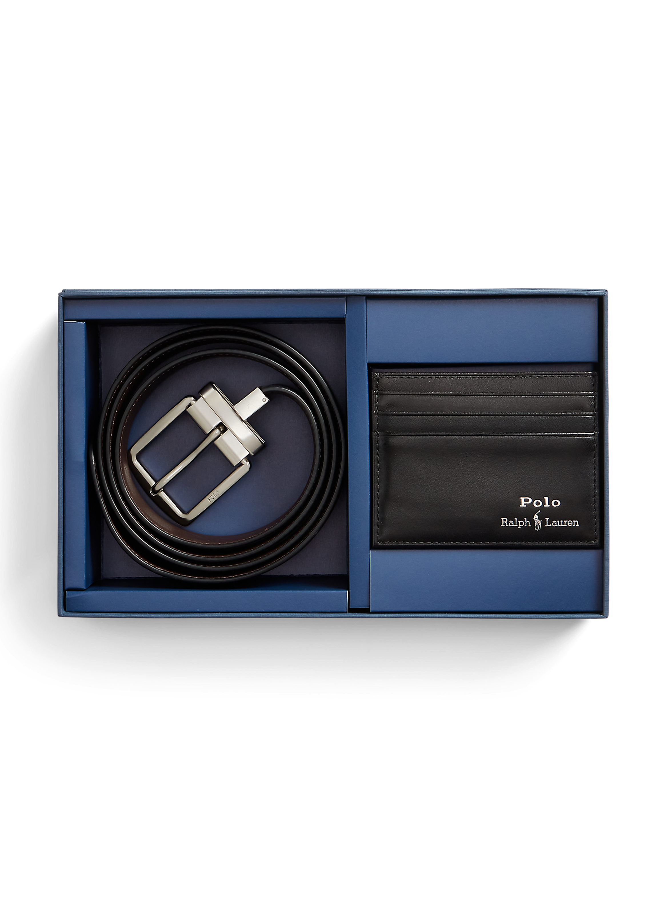  Leather card holder POLO RALPH LAUREN Black