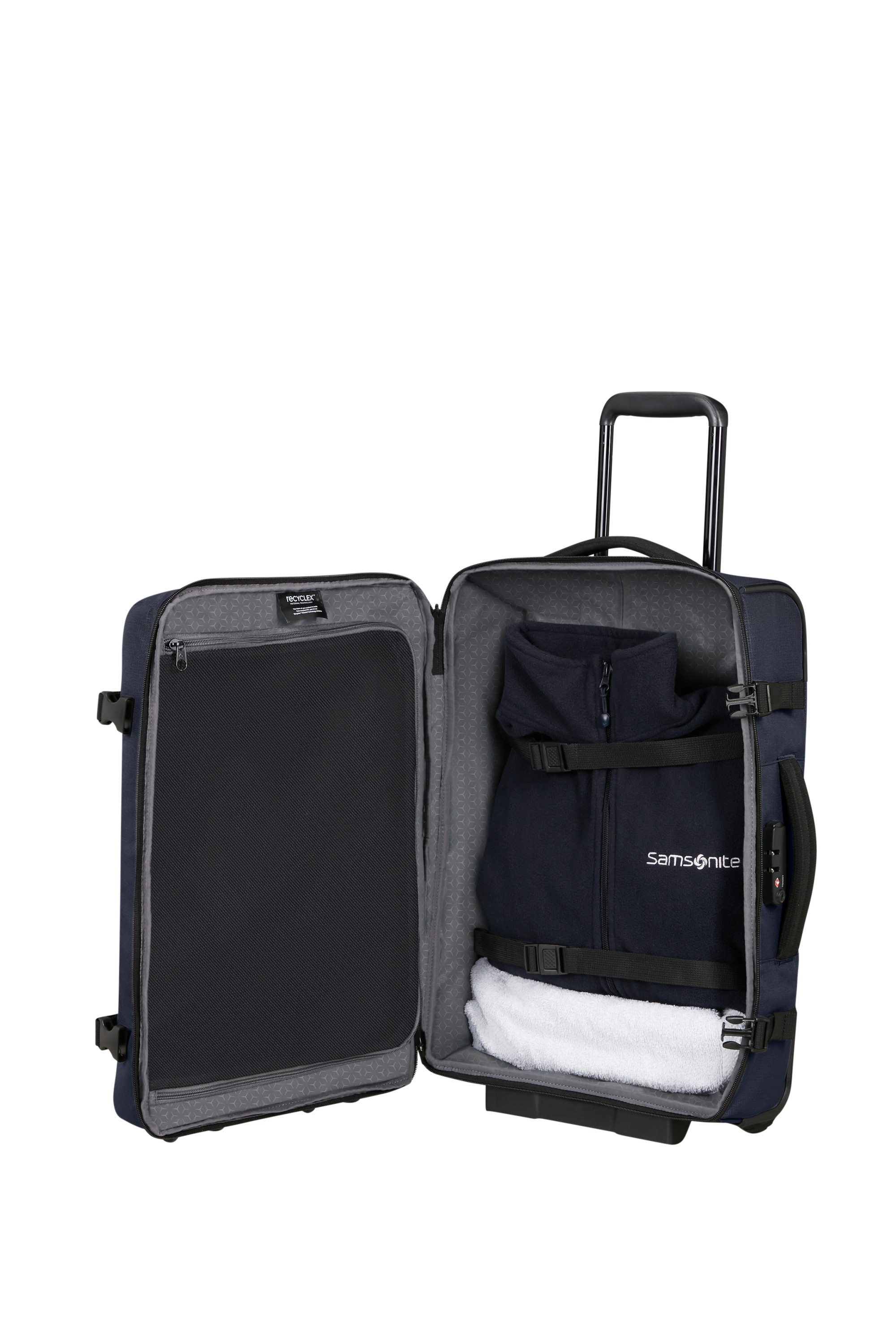 Roader business valise 2 roues taille s SAMSONITE Bleu