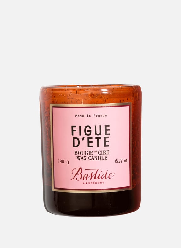 Figue d?Été wax candle - Mouth-blown glass BASTIDE Figue d?Été wax candle - Mouth-blown glass BASTIDE