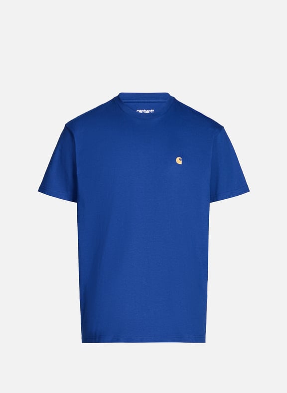 T-shirt à manches courtes en coton Bleu by CARHARTT WIP CARHARTT WIP T-shirt à manches courtes en coton Bleu