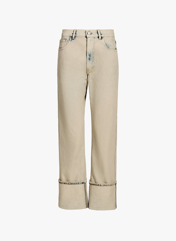Jean boyfriend délavé  | Gris by COPERNI Jean boyfriend délavé  Gris