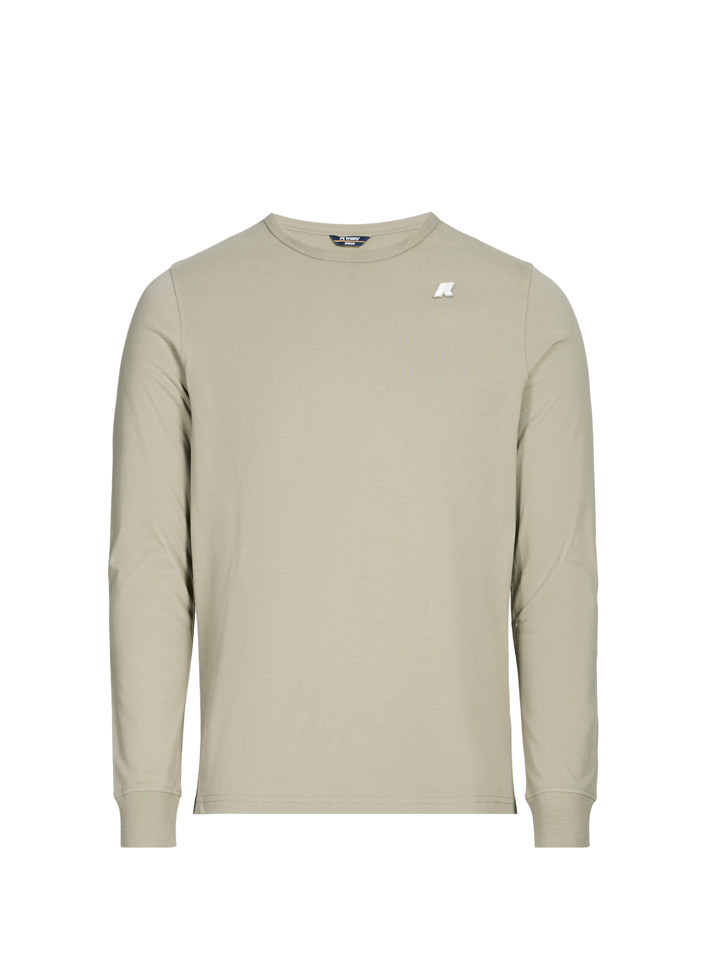 Long-sleeve cotton T-shirt K-WAY Green