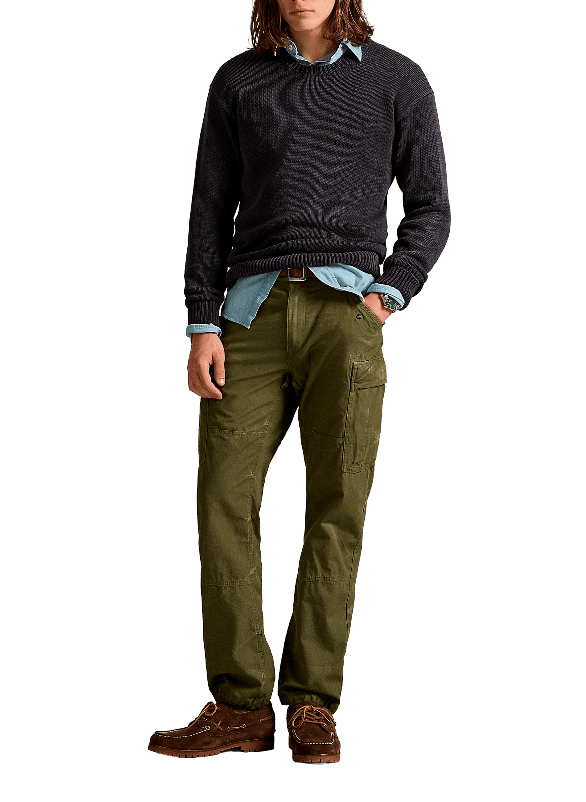 Cotton round neck Sweatshirt POLO RALPH LAUREN Black