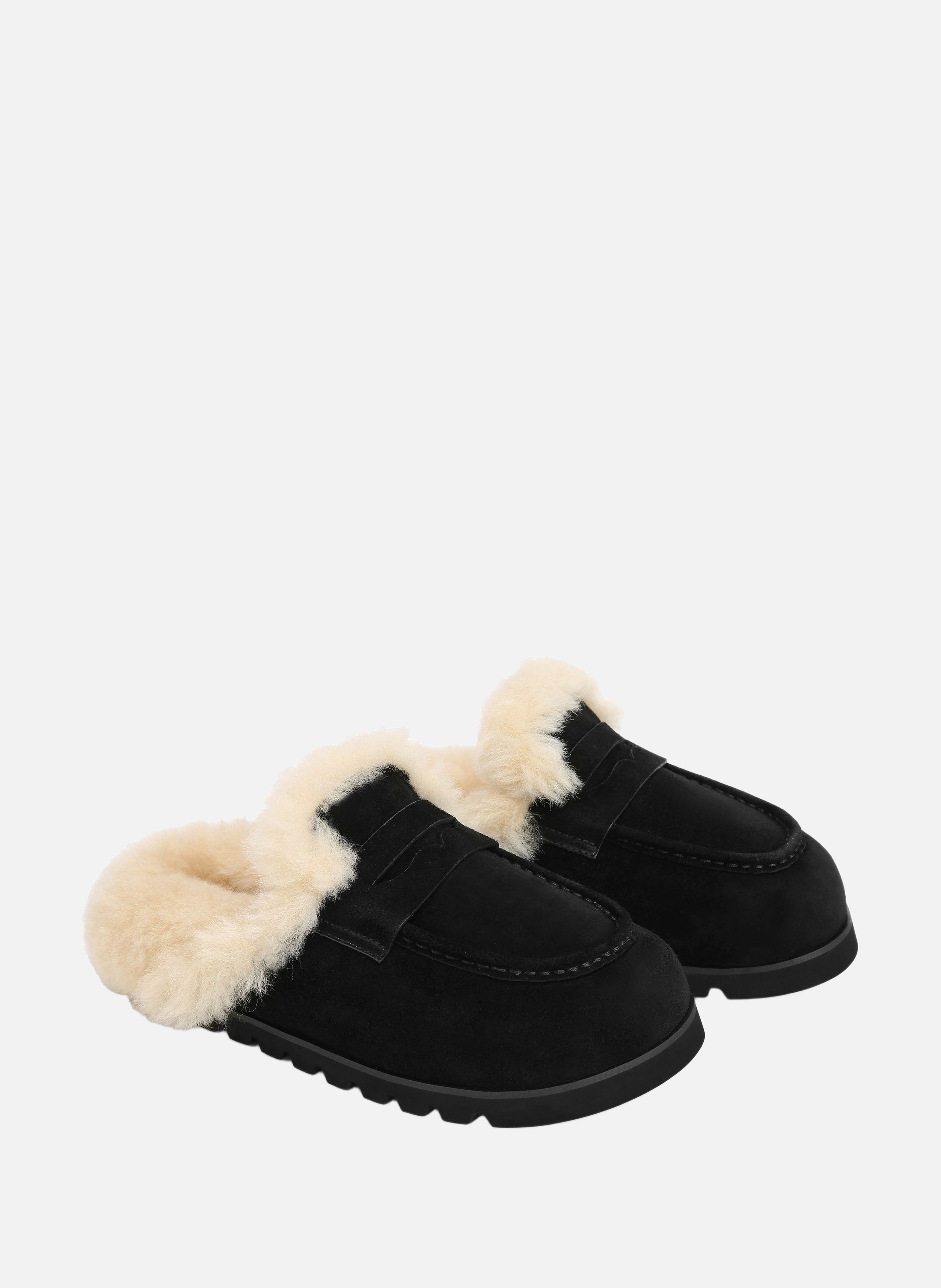 Mules corded NAKED WOLFE Noir