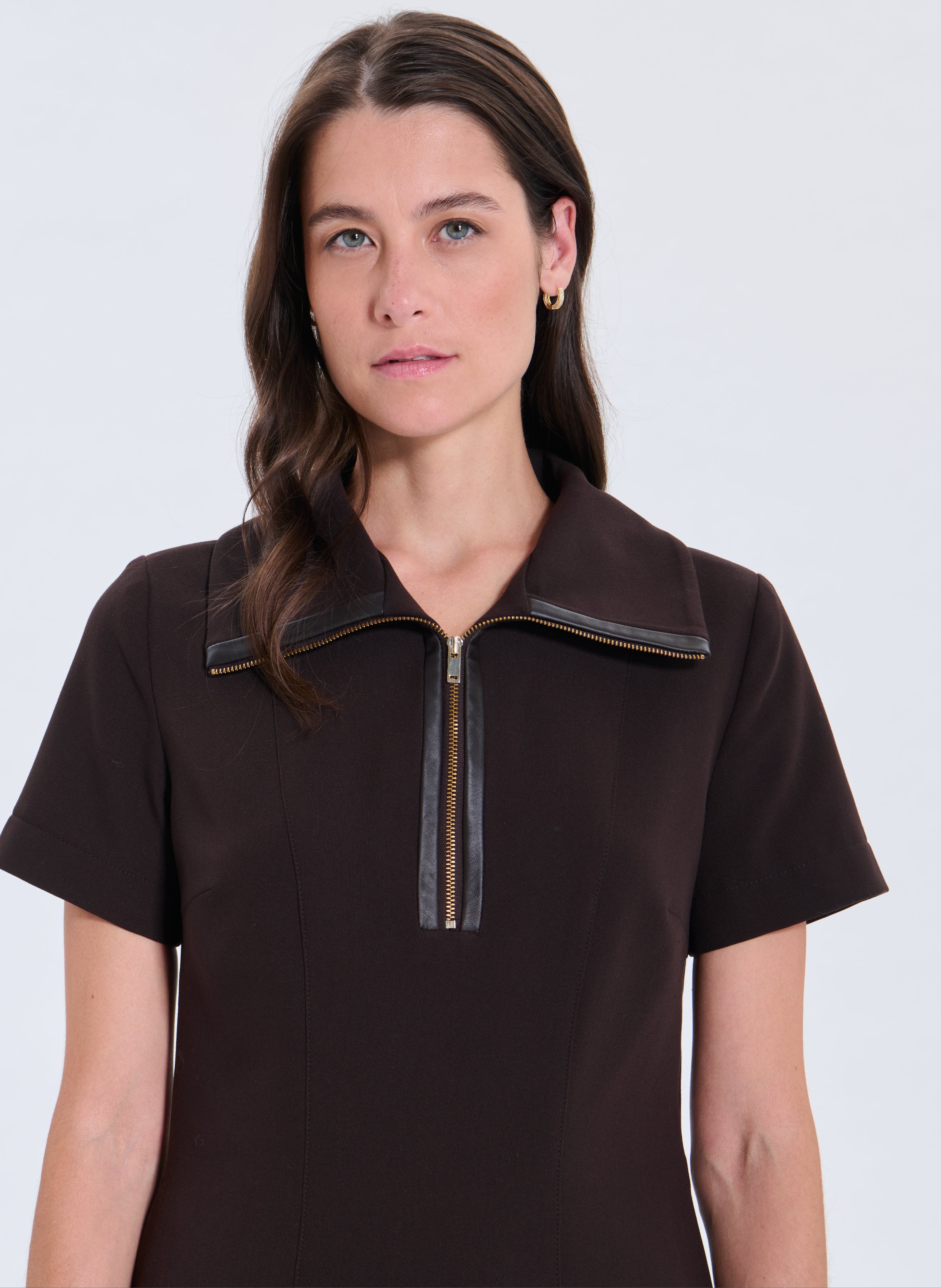 Robe  rinda ZAPA Marron