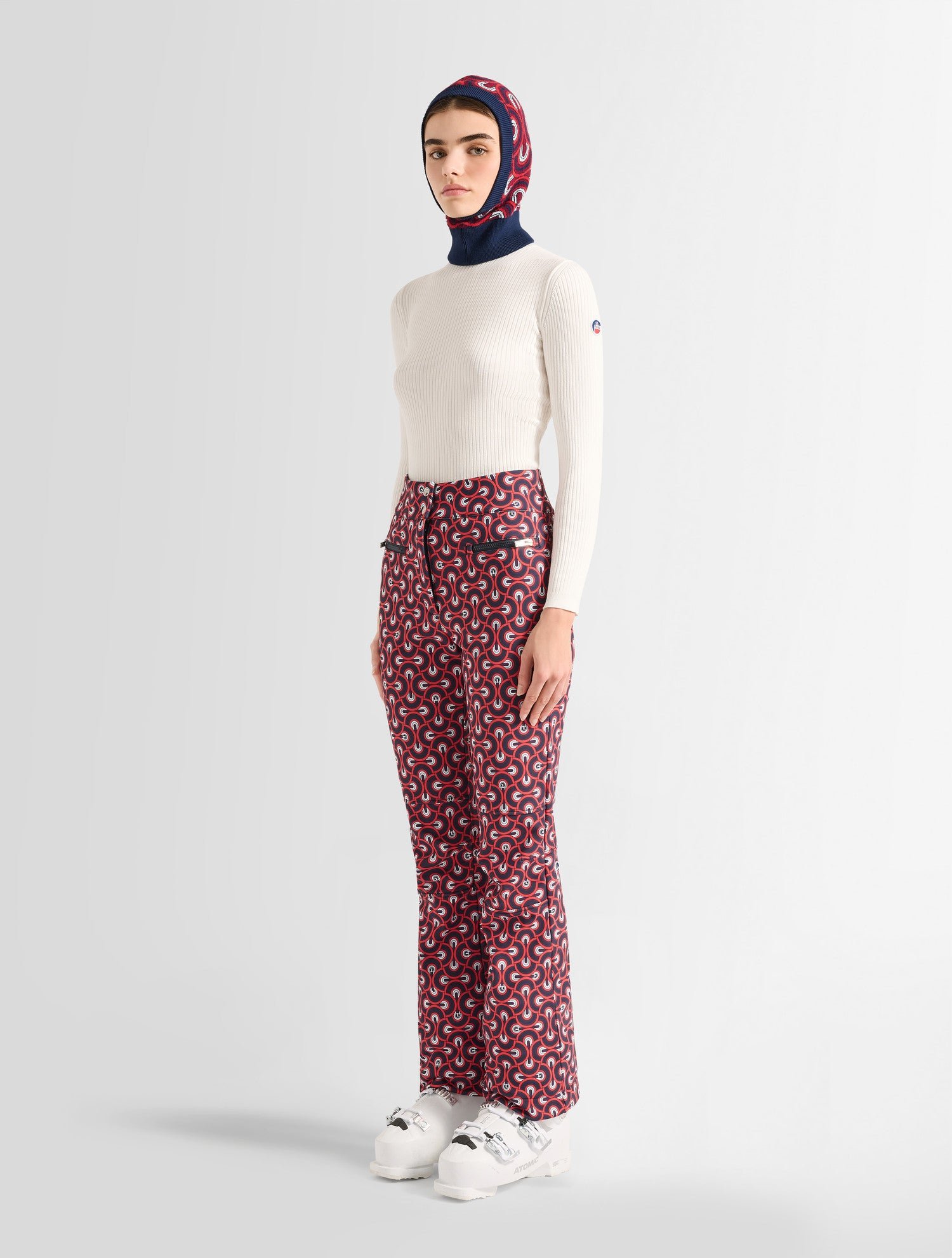 Fuseau de ski diana pilule coupe regular FUSALP Rouge