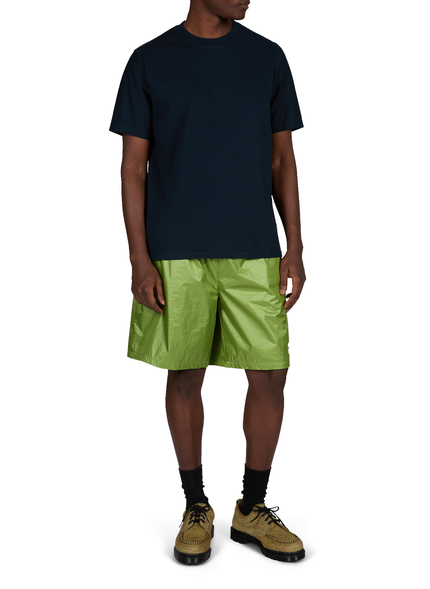 Short matelassé à logo ARTE ANTWERP Kaki