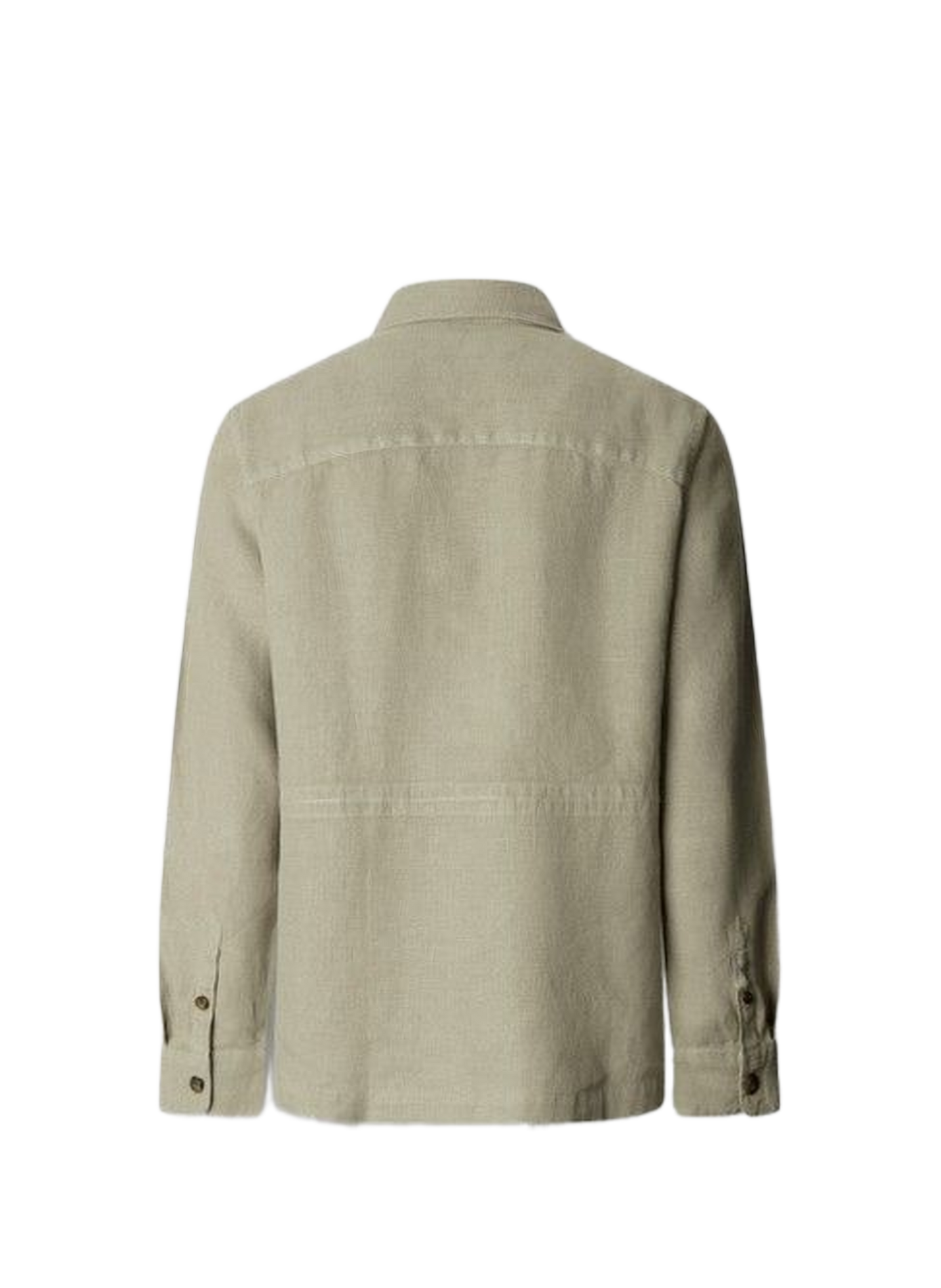 Shirt with linen pockets FACONNABLE Green