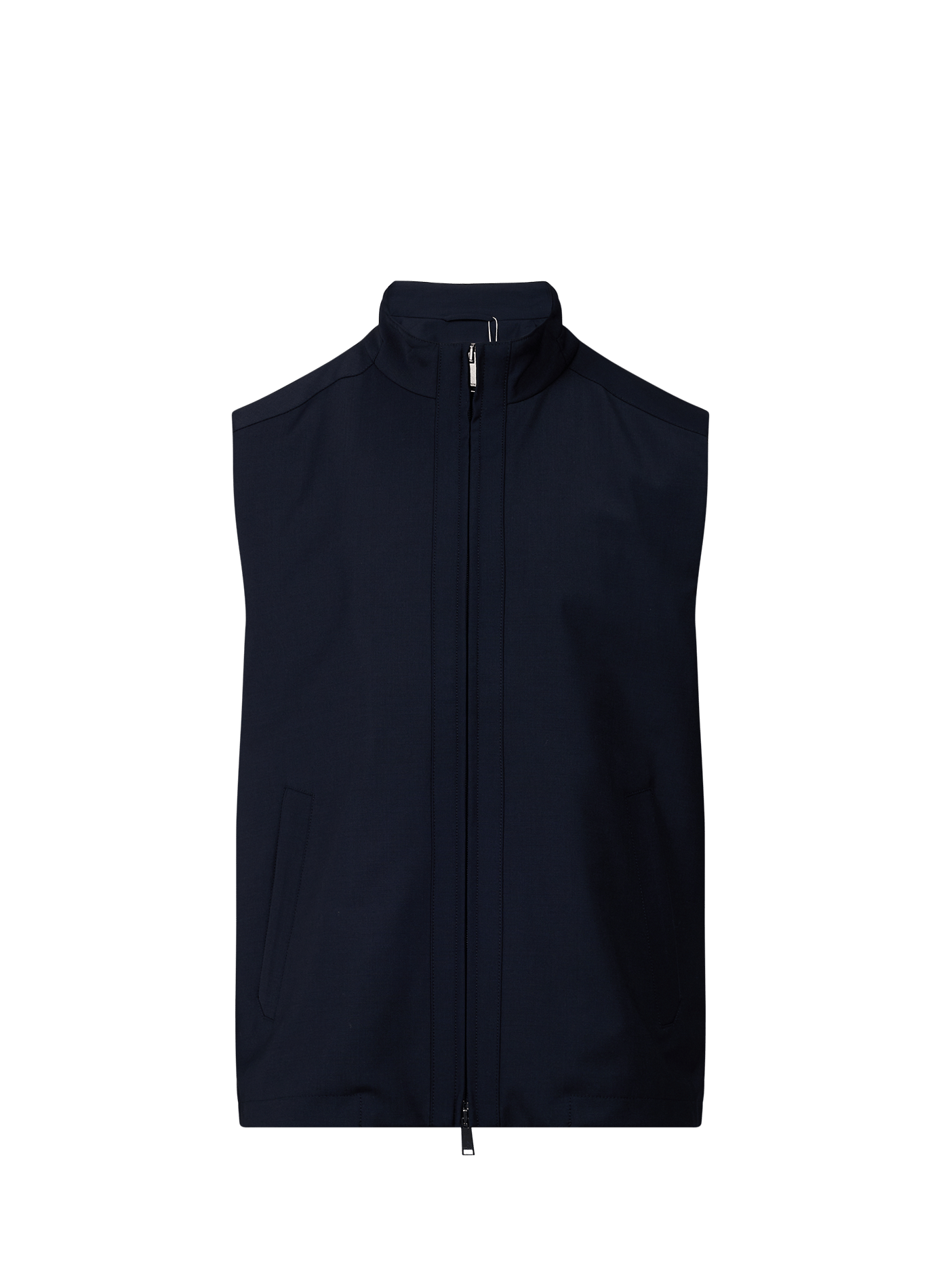 Mouwloos vest met rits ETON Blauw