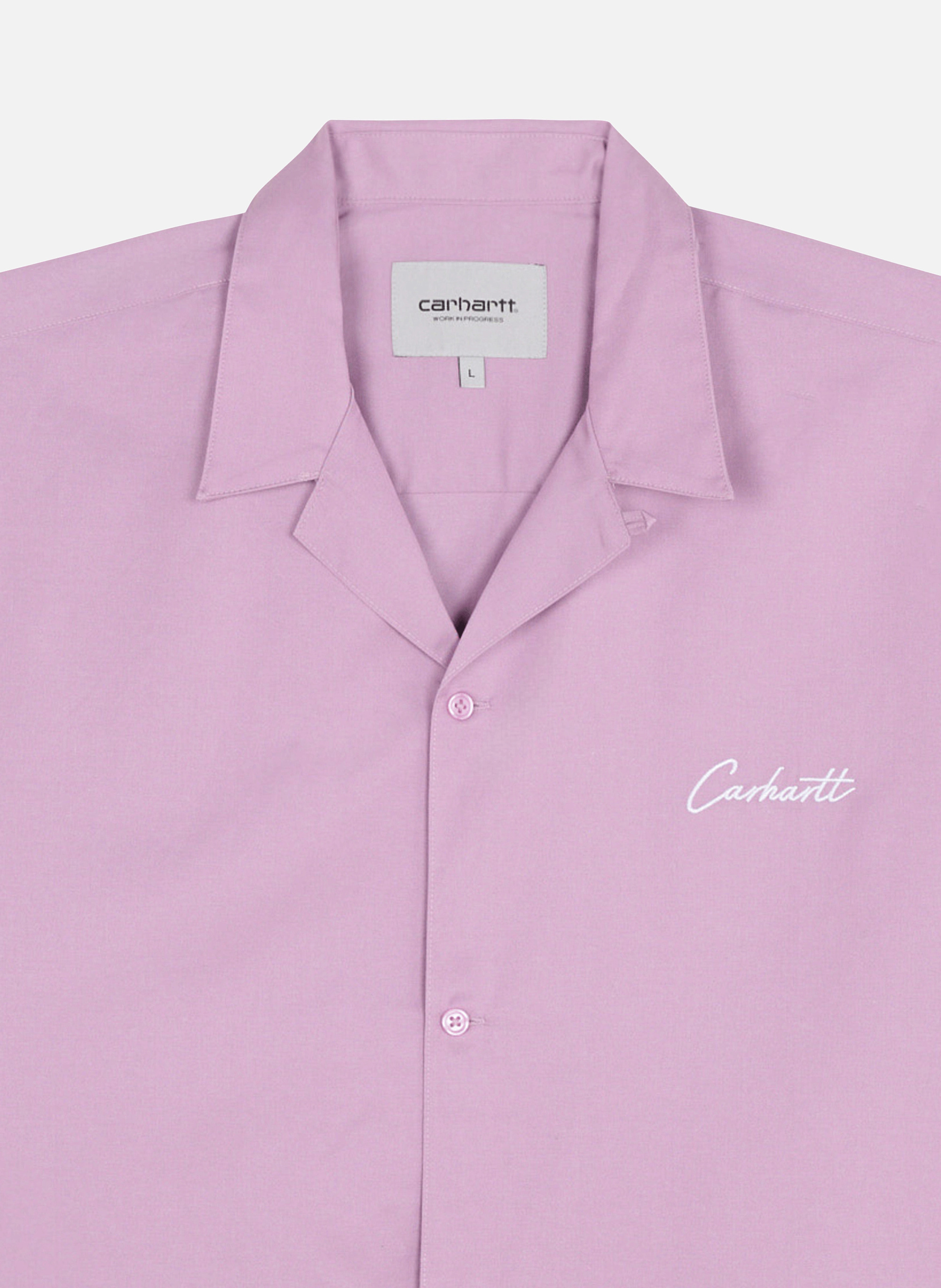 Chemise s/s delray shirt CARHARTT WIP Rose