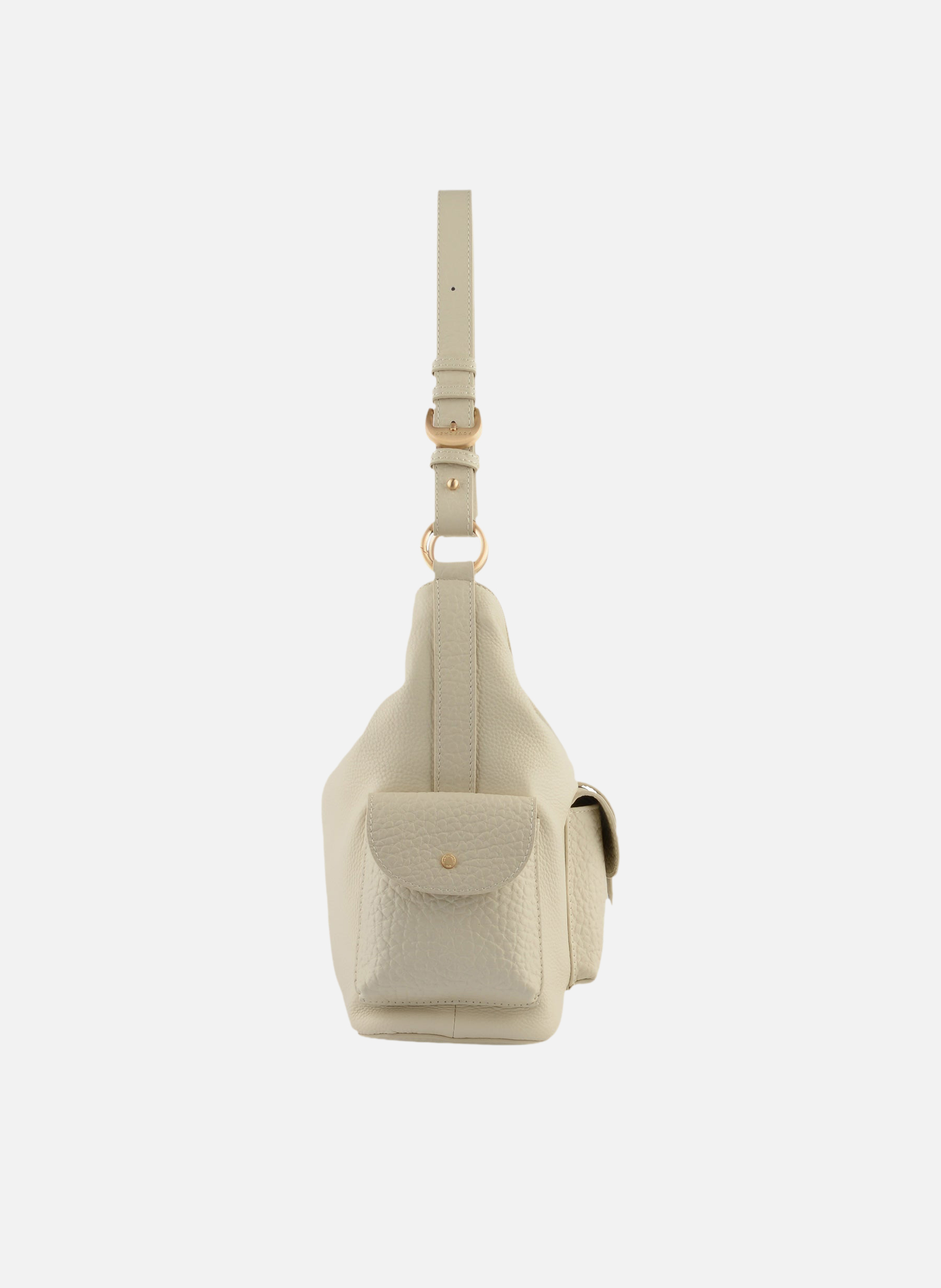 Reporter | sac porté épaule POURCHET Beige