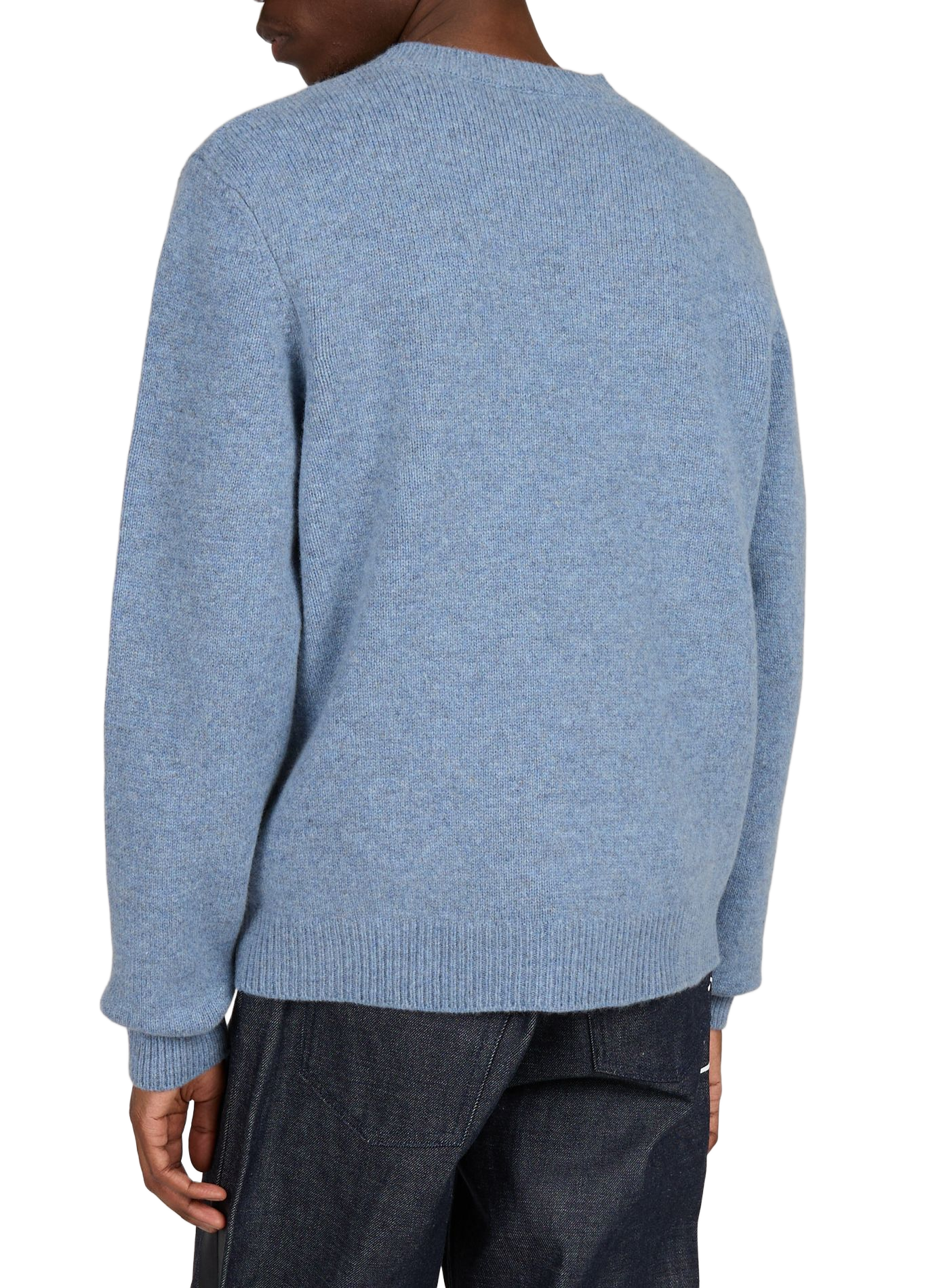 Straight wool jumper A.P.C. Blue
