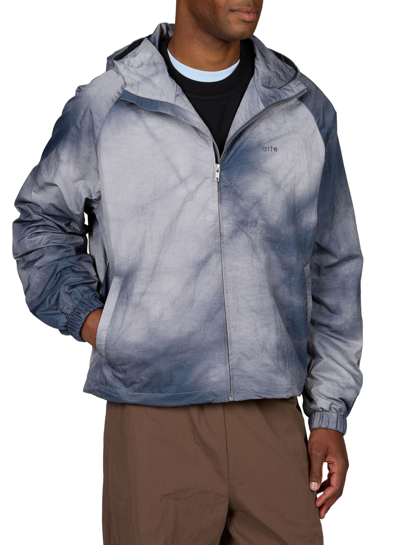 Windbreaker mit Kapuze ARTE ANTWERP Blau
