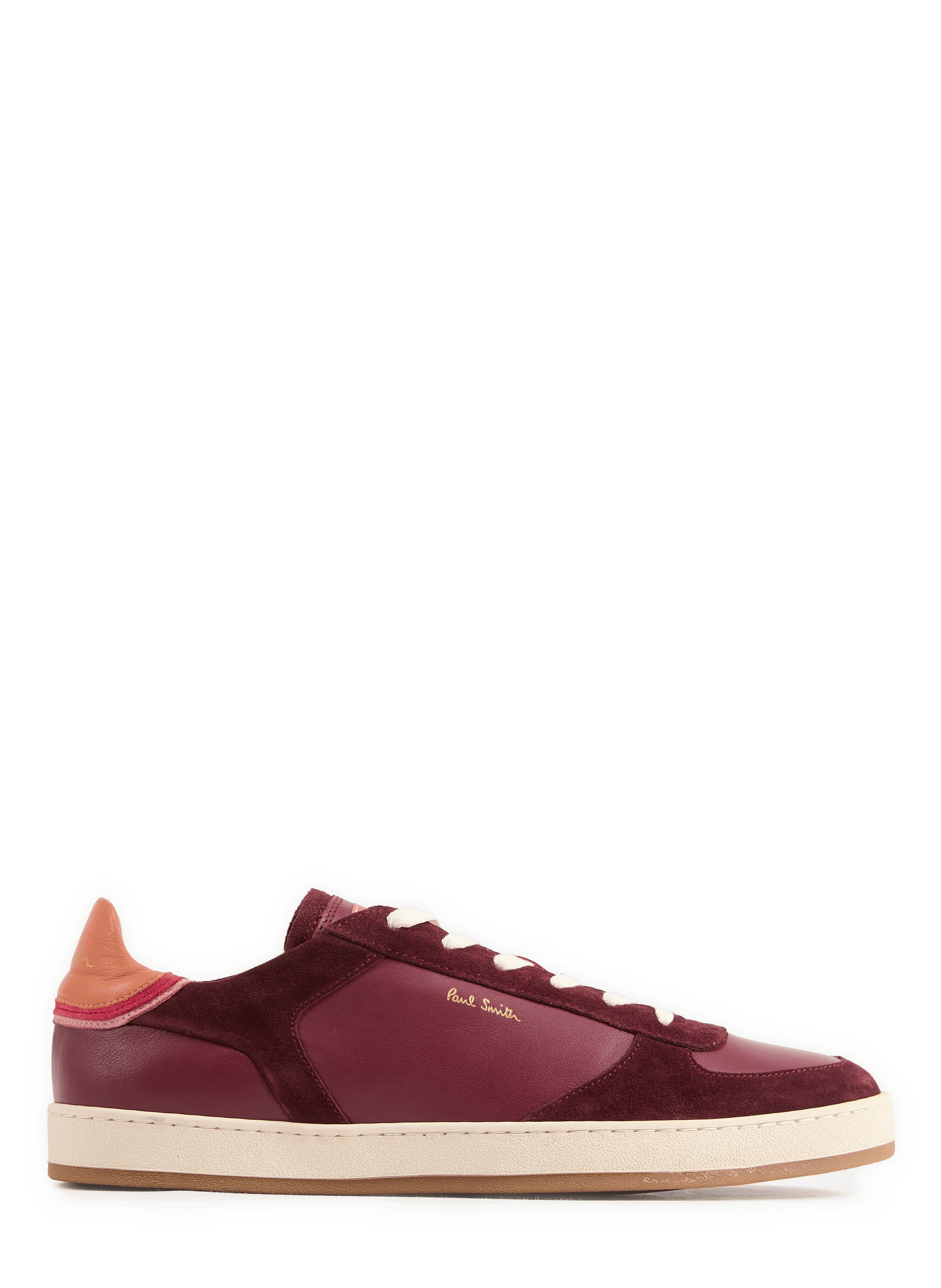 Lage leren sneakers PAUL SMITH Rood