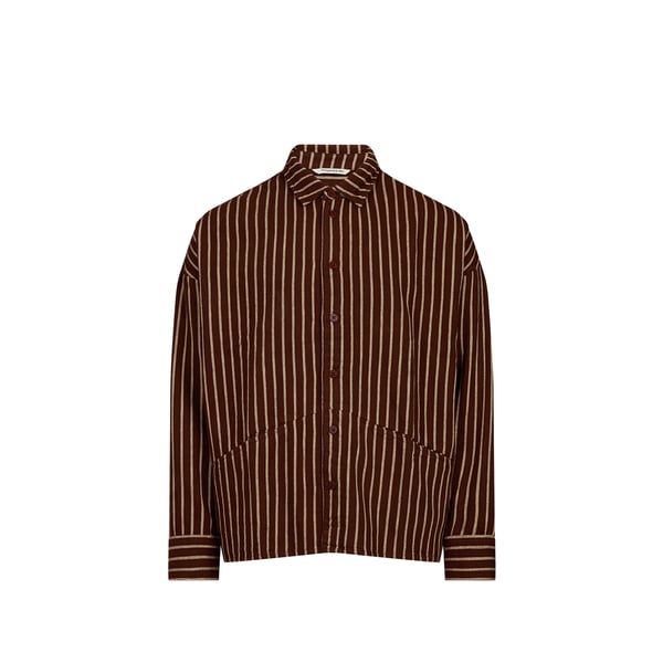 Chemise ample à rayures Chemise ample à rayures