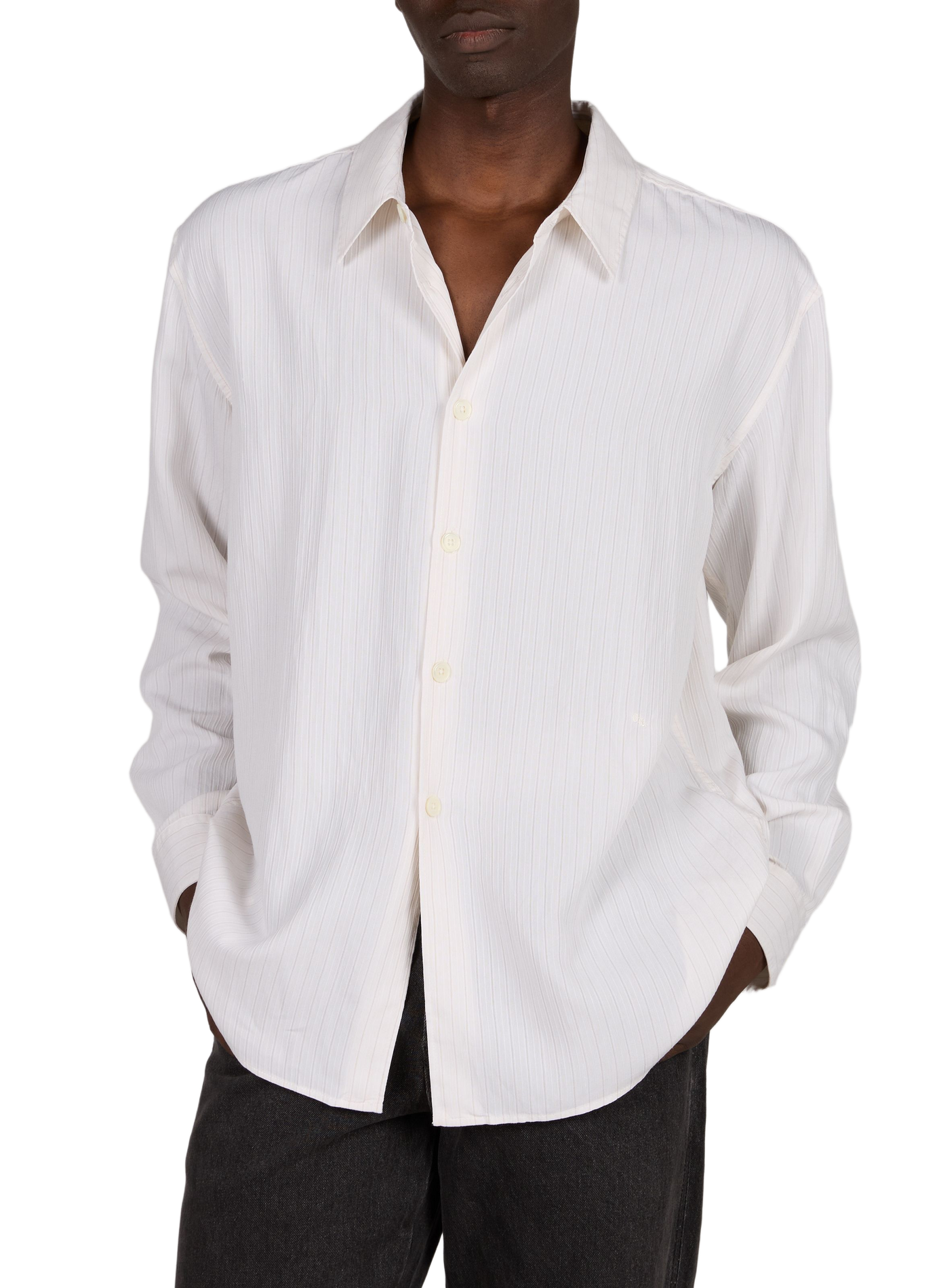 Straight Striped Shirt OUR LEGACY Grey