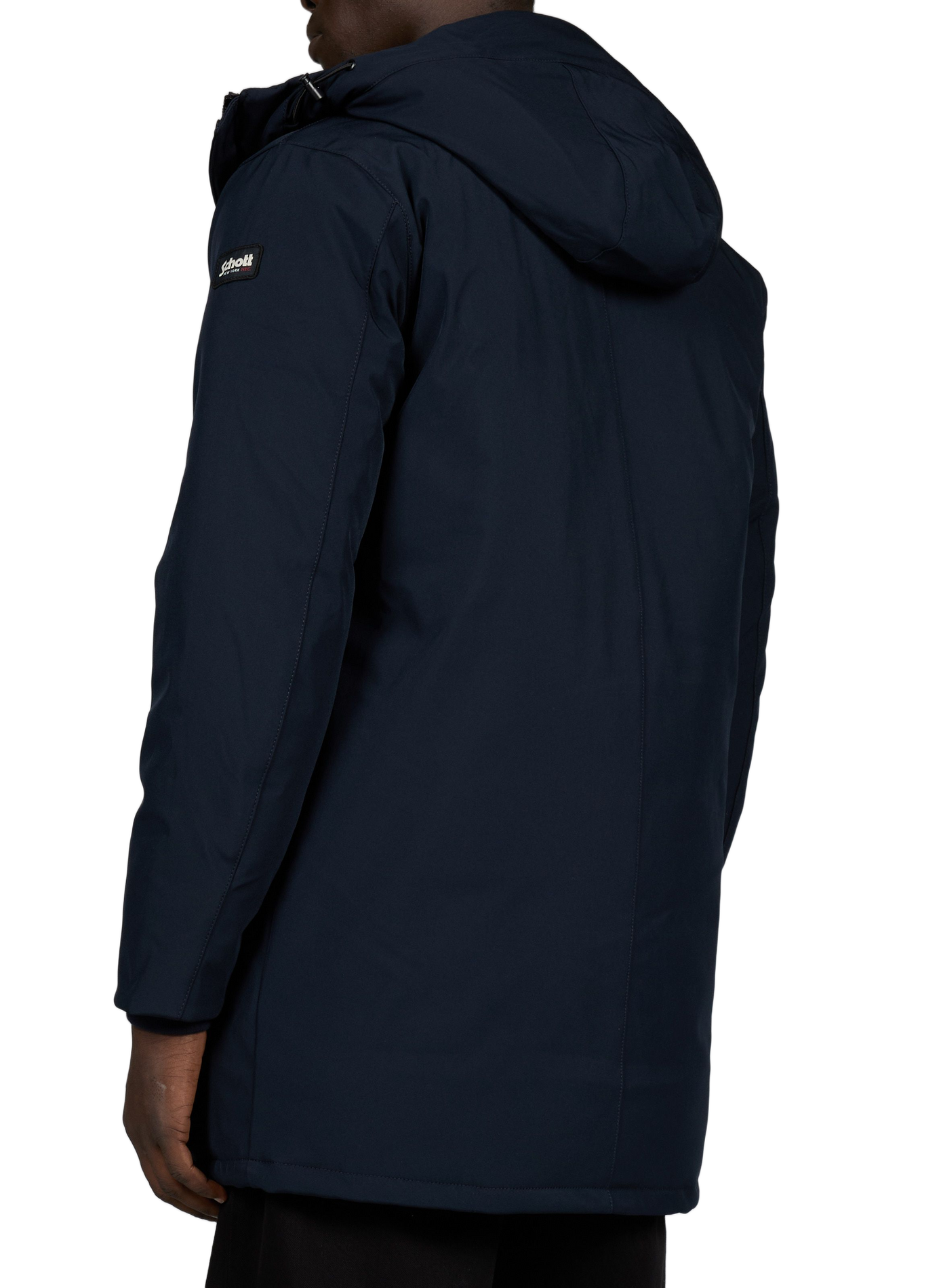 Parka met opstaande kraag SCHOTT Blauw