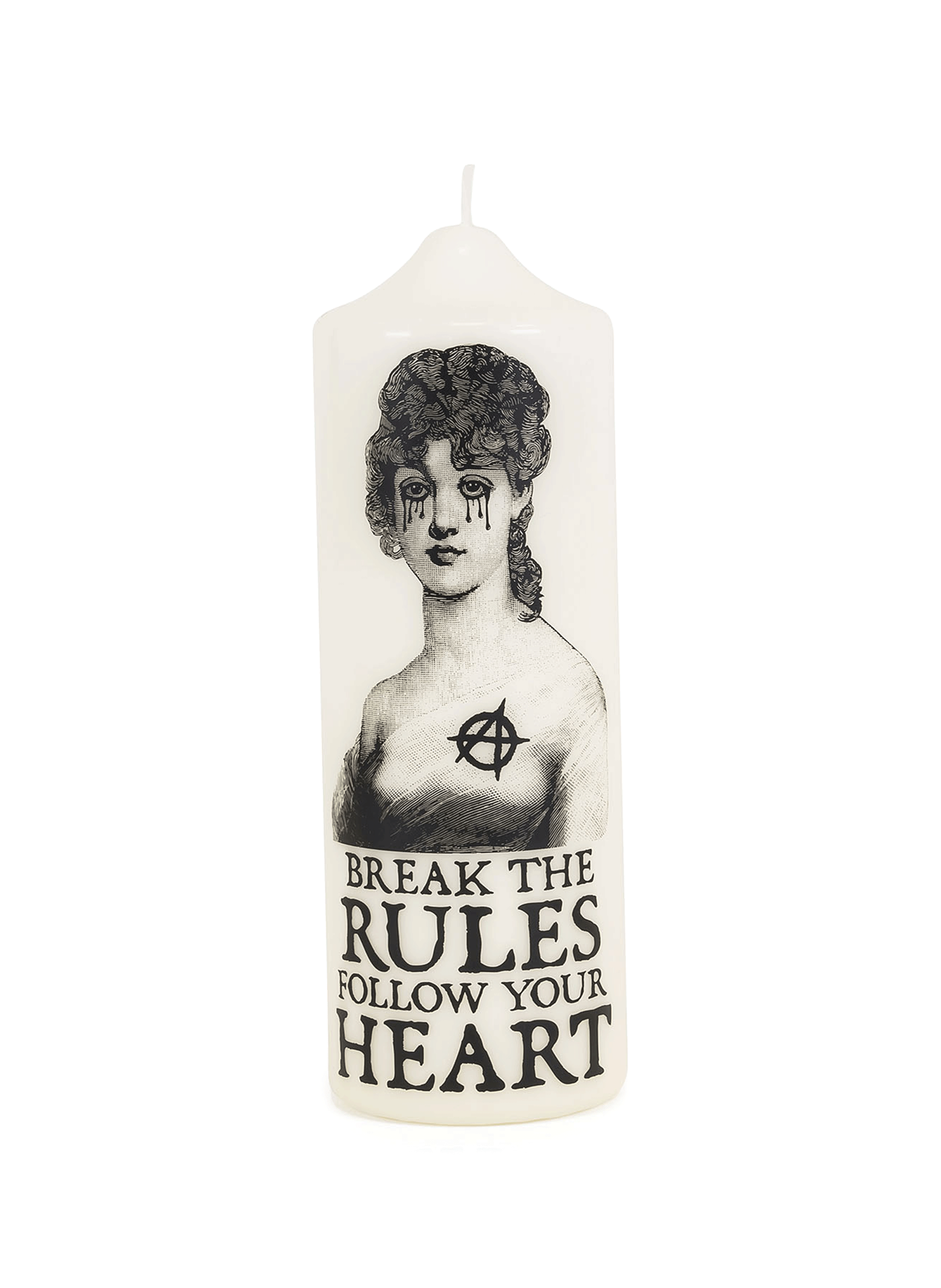 CORETERNO Break The Rules pillar candle No color