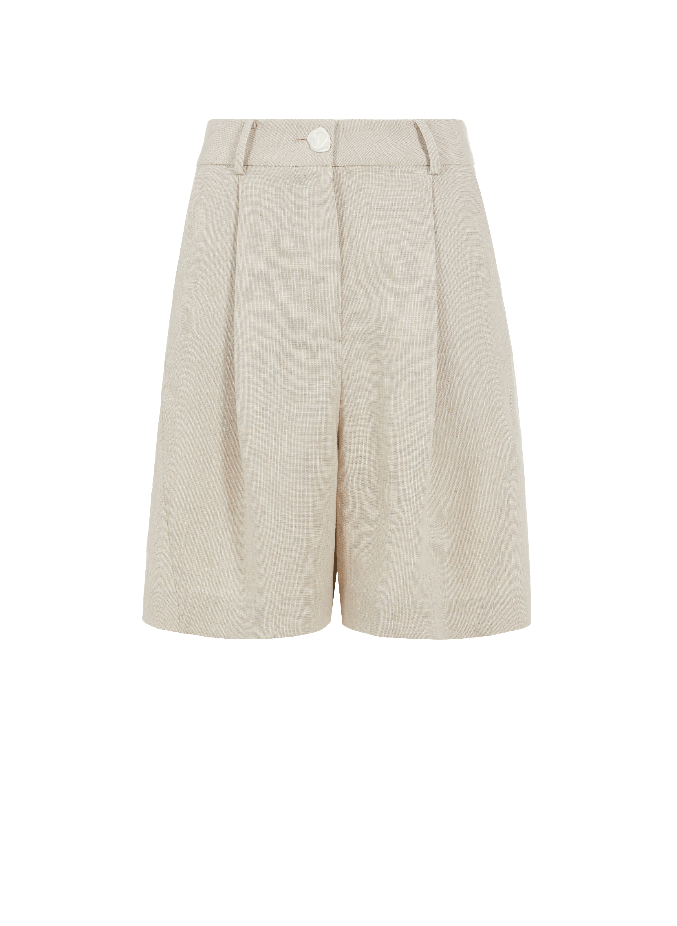 REJINA PYO Doris linen shorts Grey