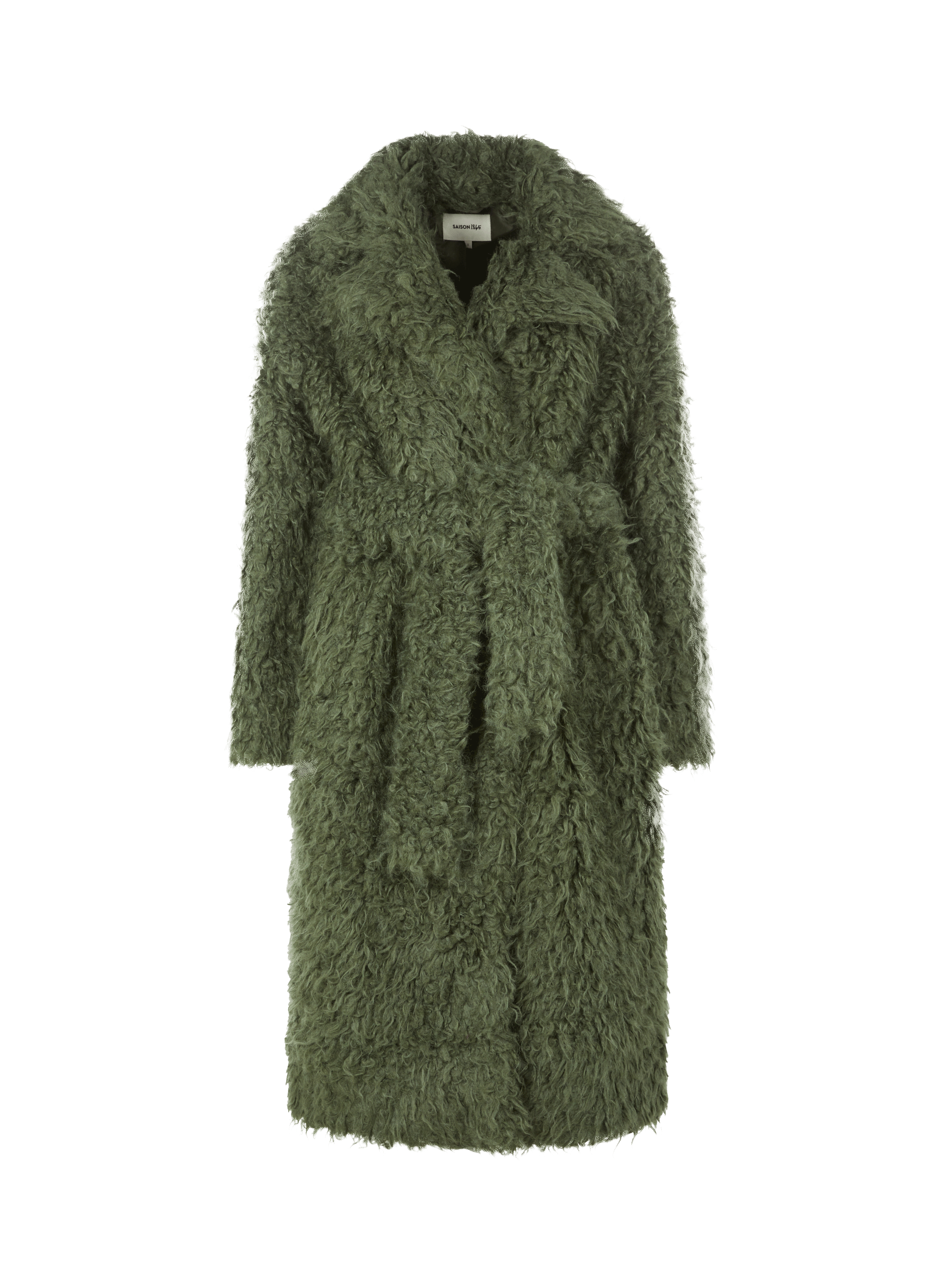 Saison 1865 Saison 1865 Manteau long en fausse fourrure
