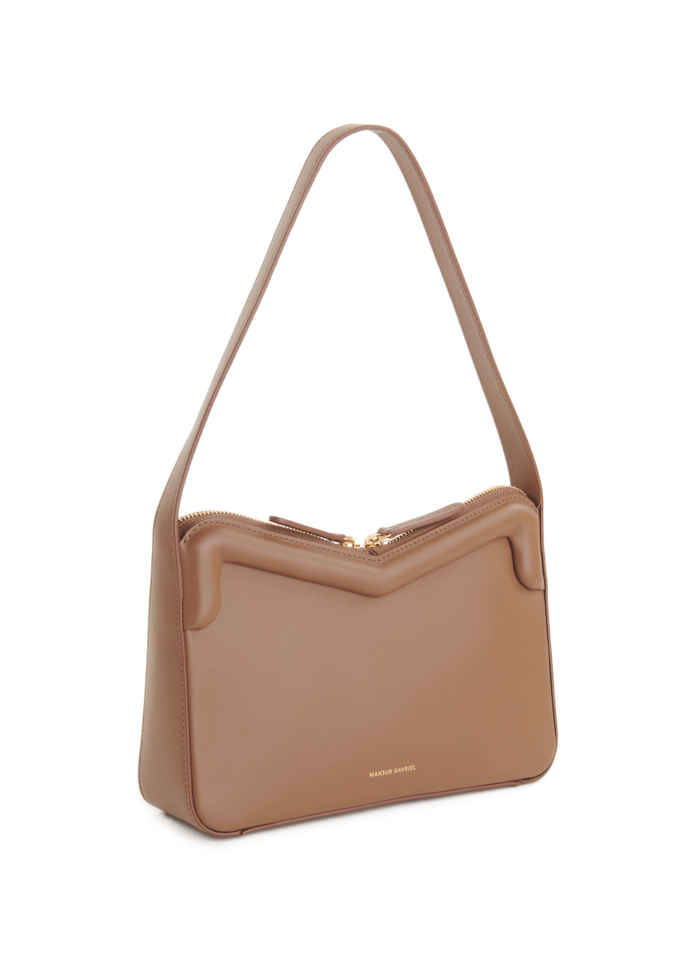 Sac à main en cuir MANSUR GAVRIEL Beige