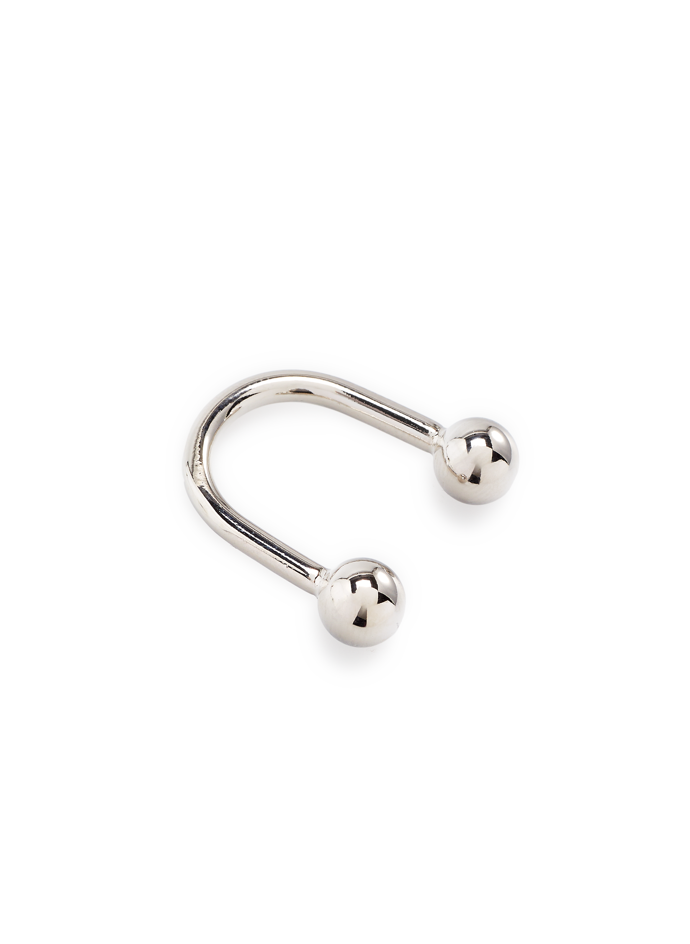 Bague Demi en laiton JUSTINE CLENQUET Argent