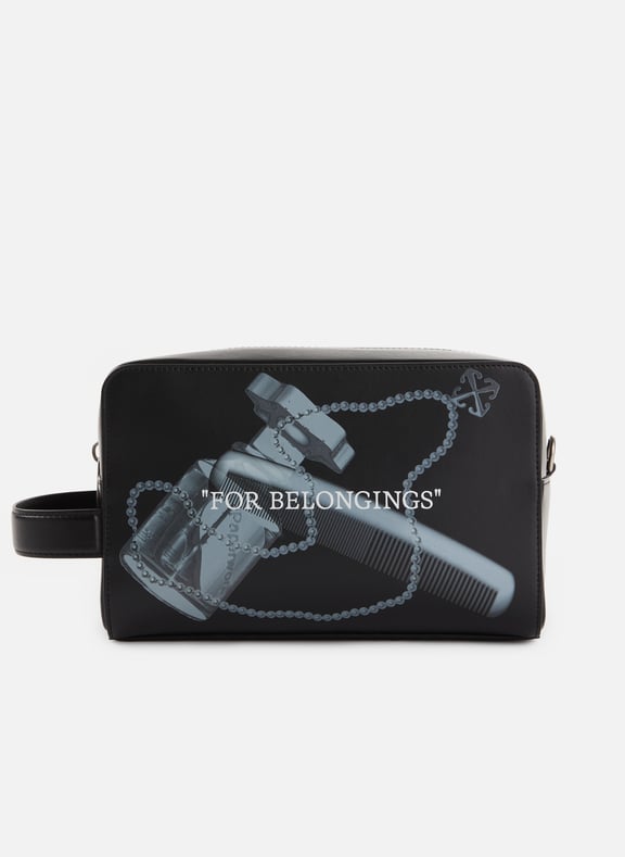 Printed clutch Black by OFF-WHITE OFF-WHITE Printed clutch Black