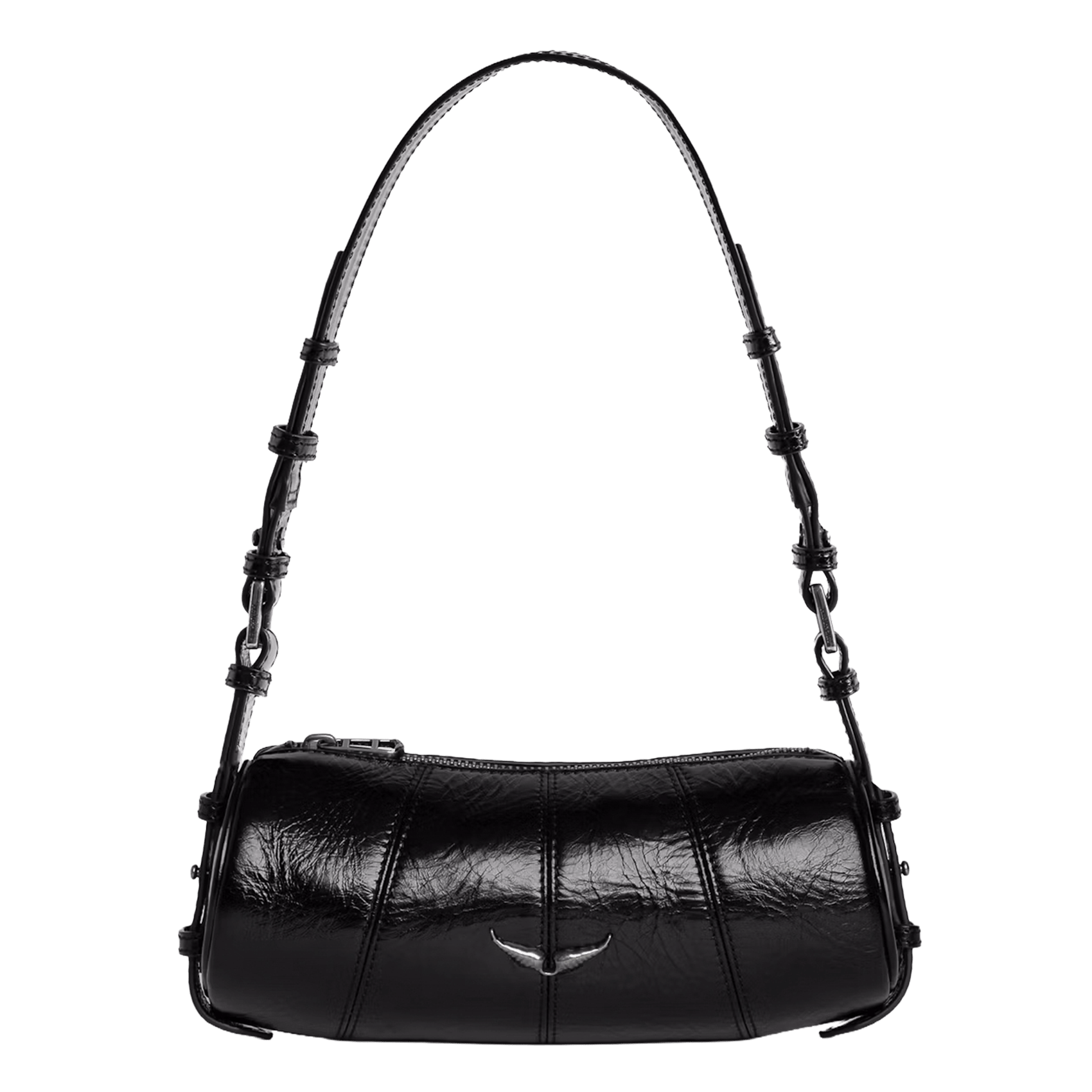 Sac porté épaule en cuir le roudoudou ZADIG&VOLTAIRE Noir