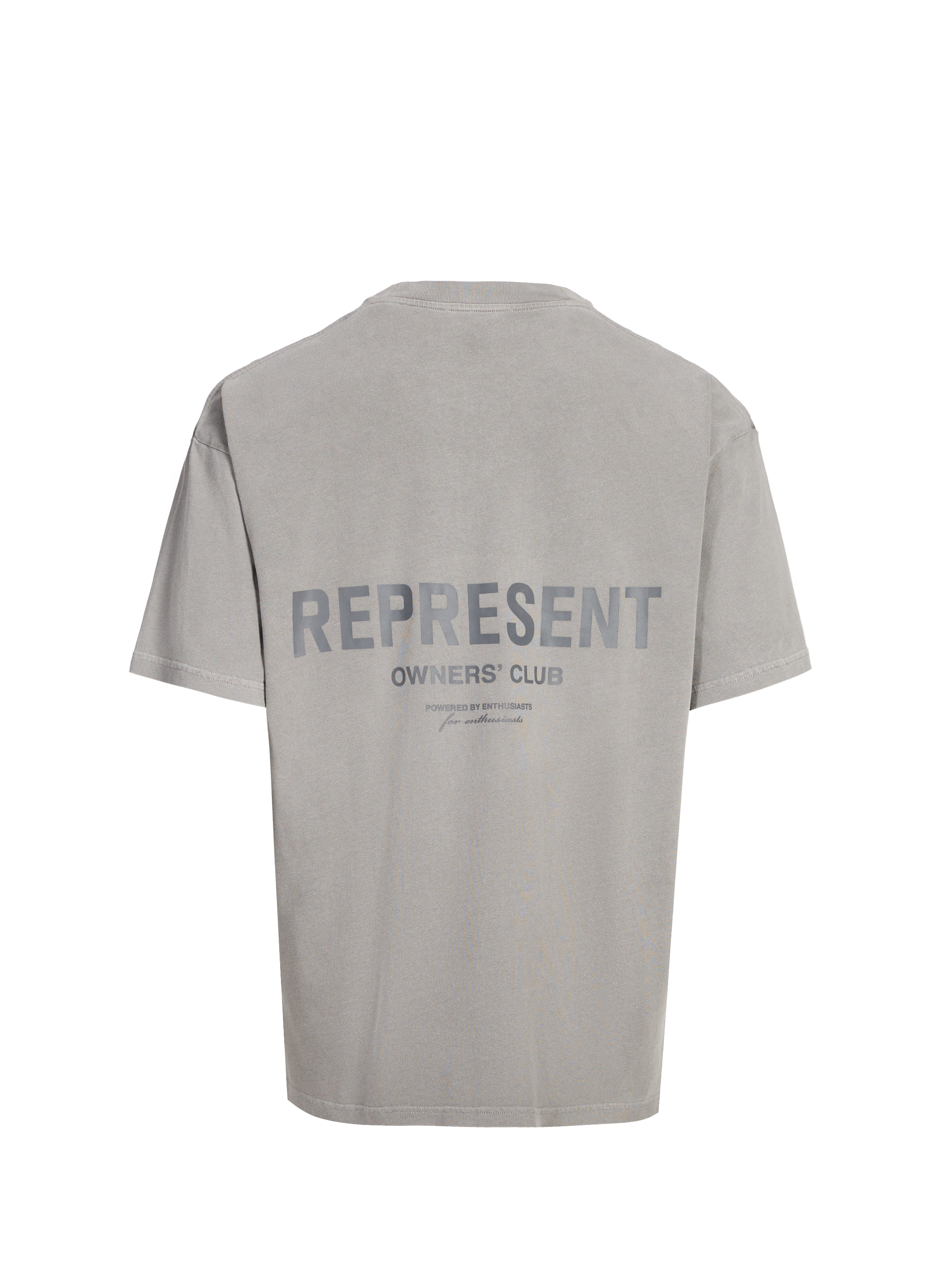 Classic Cotton T-Shirt REPRESENT Grey