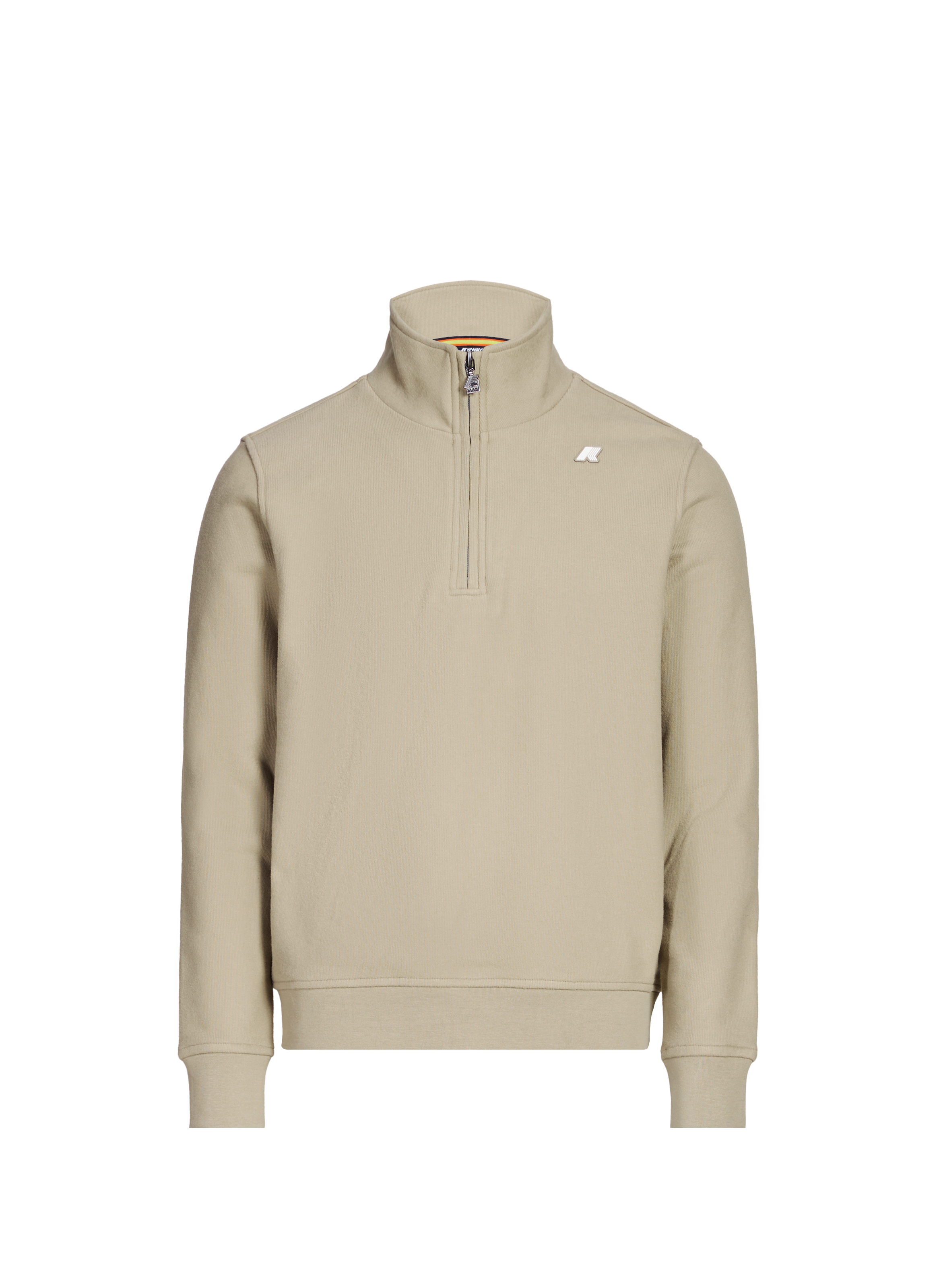 Pull à col zippé K-WAY Vert