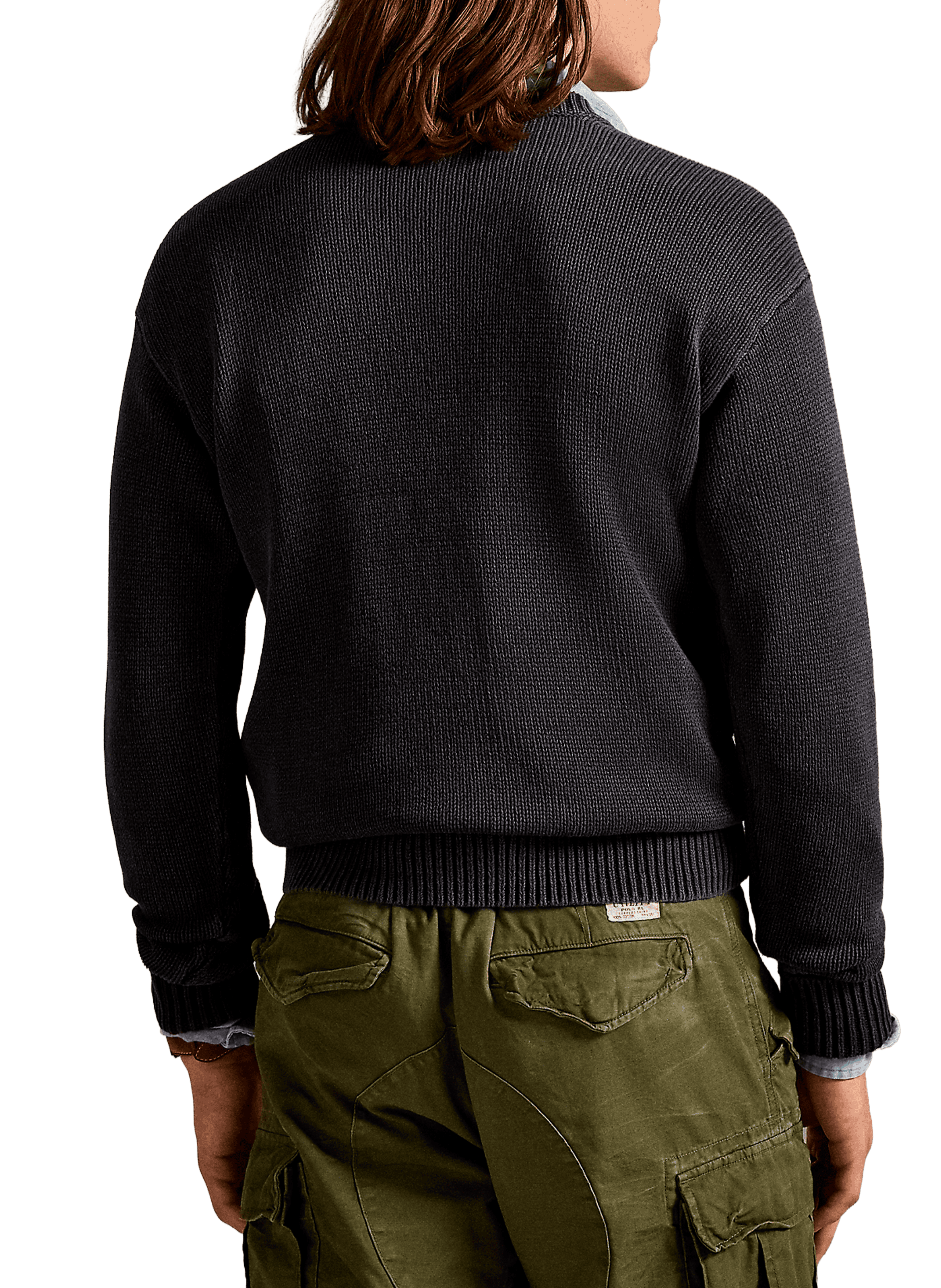 Cotton round neck Sweatshirt POLO RALPH LAUREN Black