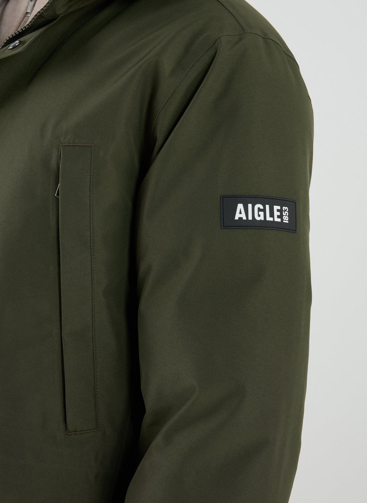 Parka à capuche AIGLE Kaki