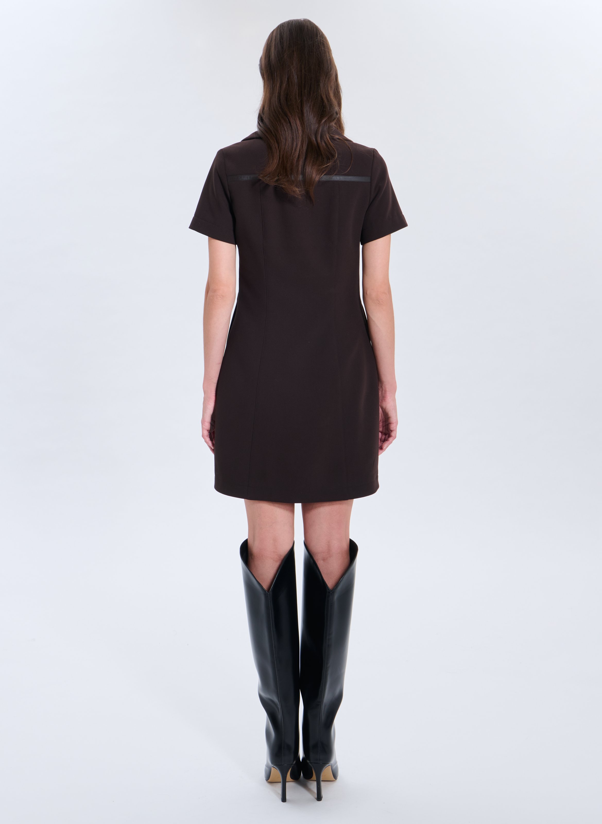 Robe  rinda ZAPA Marron