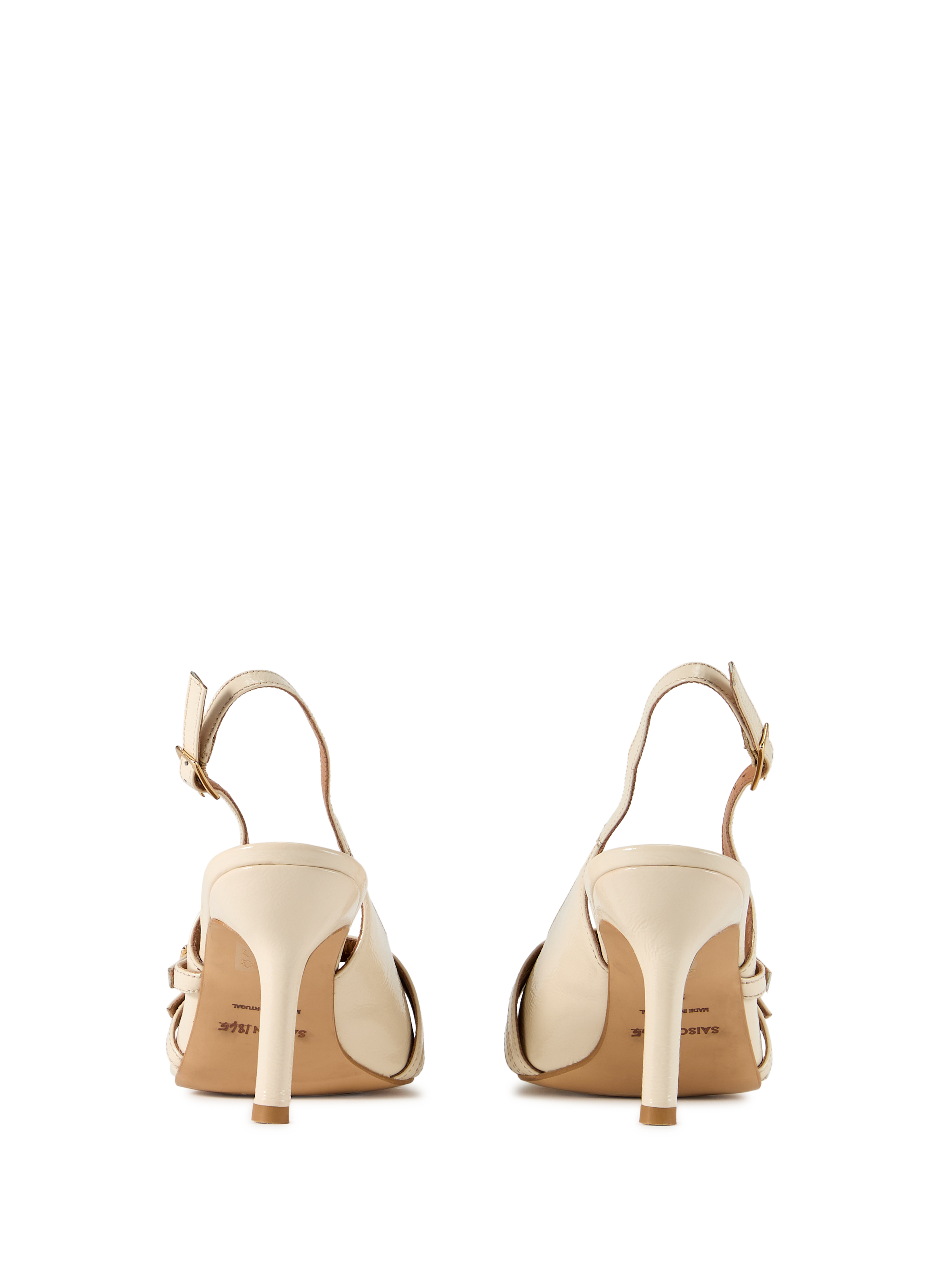 Escarpins Flaudia en cuir SAISON 1865 Beige