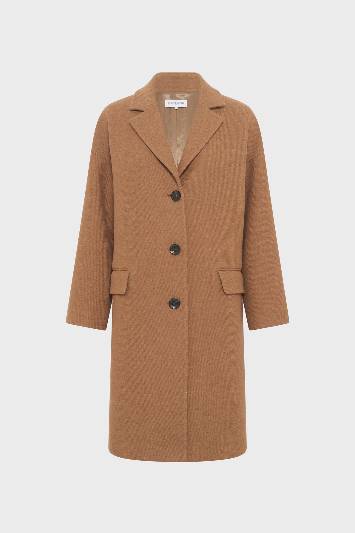 Manteau ample esprit pardessus - mahault GERARD DAREL Beige