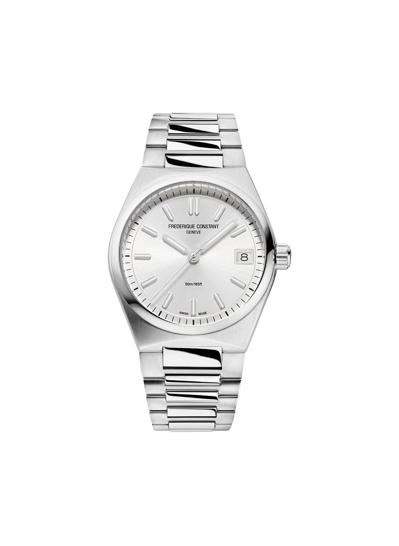 Quarz Uhr Highlife Ladies aus Edelstahl FREDERIQUE CONSTANT Grun