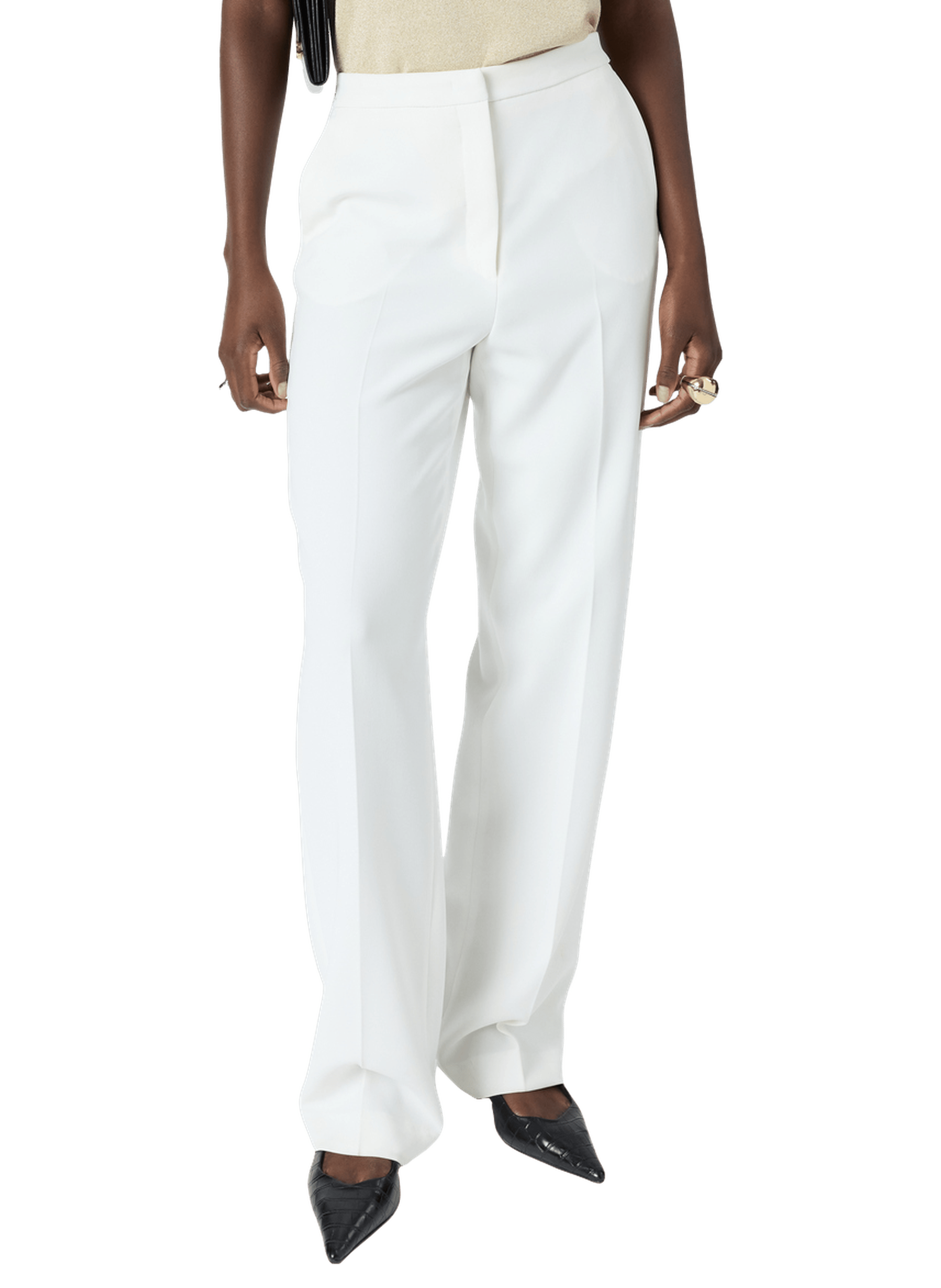 Pantalon fluide au dos élastiqué - aelia GERARD DAREL Beige
