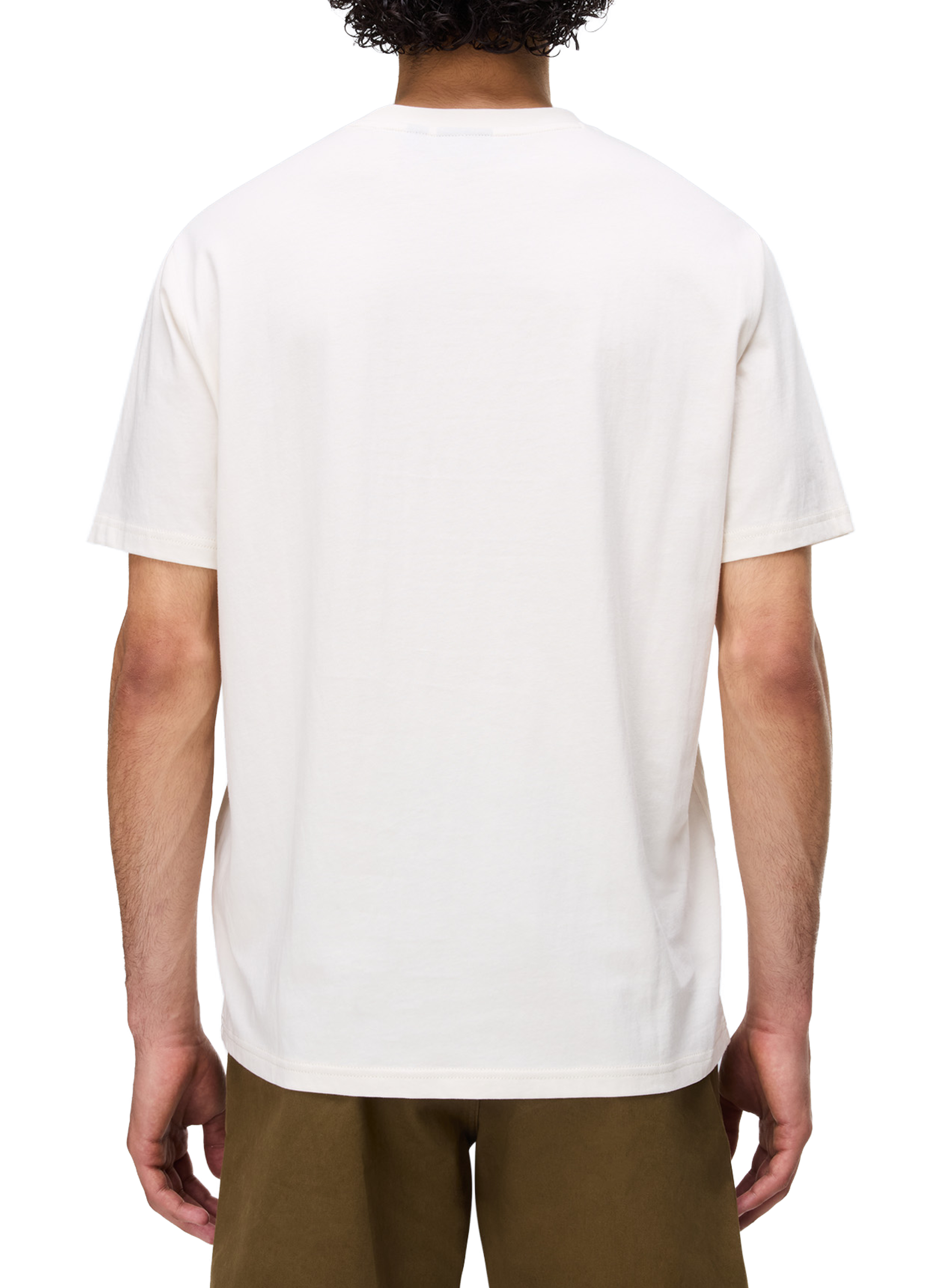 T-shirt imprimé Phos en coton NAPAPIJRI Blanc