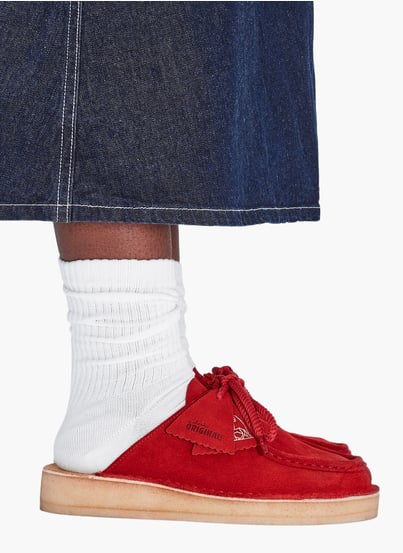 Clarks Mules Rouge Clarks Femme : Collection Printemps - été 2026 | Printemps