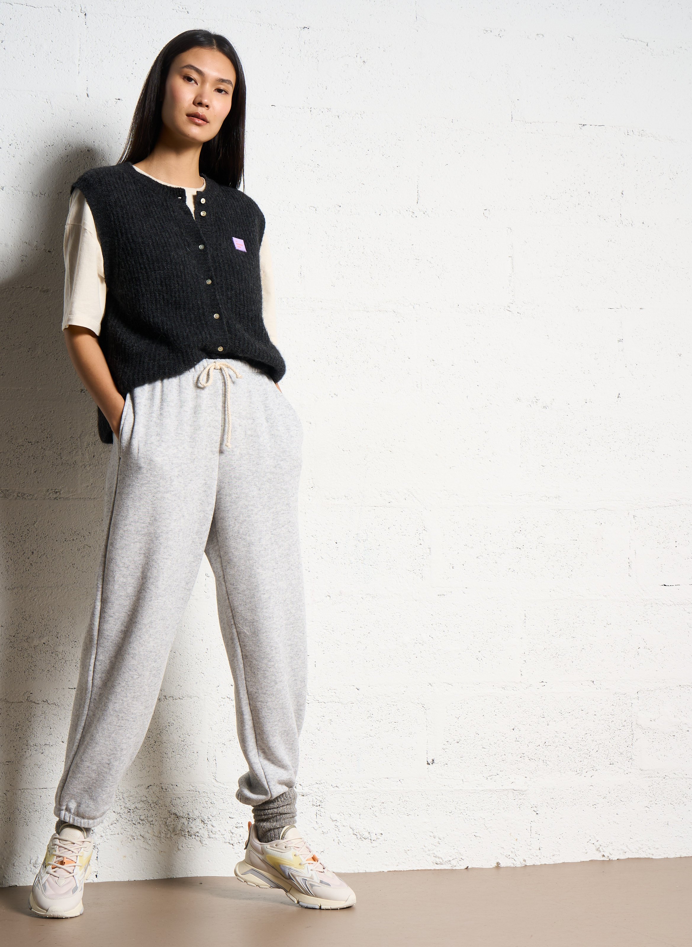 Jogging evona AMERICAN VINTAGE Gris