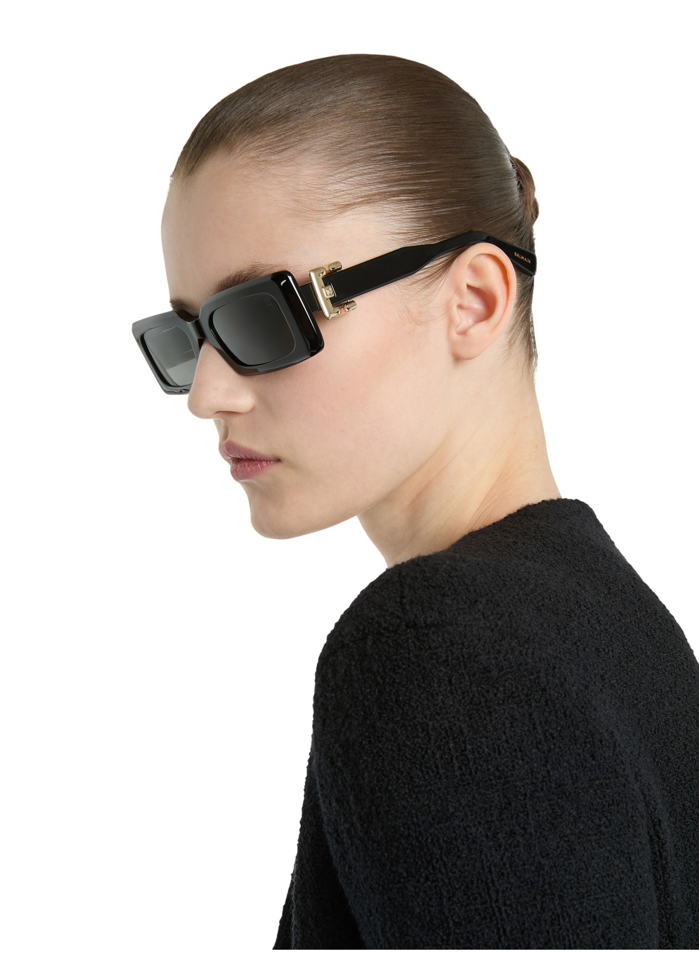 Lunettes de soleil anthem-i BALMAIN Noir