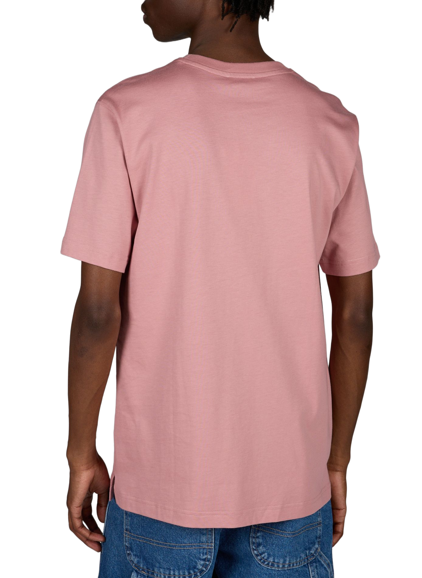 Tee-shirt droit uni ETON Pink