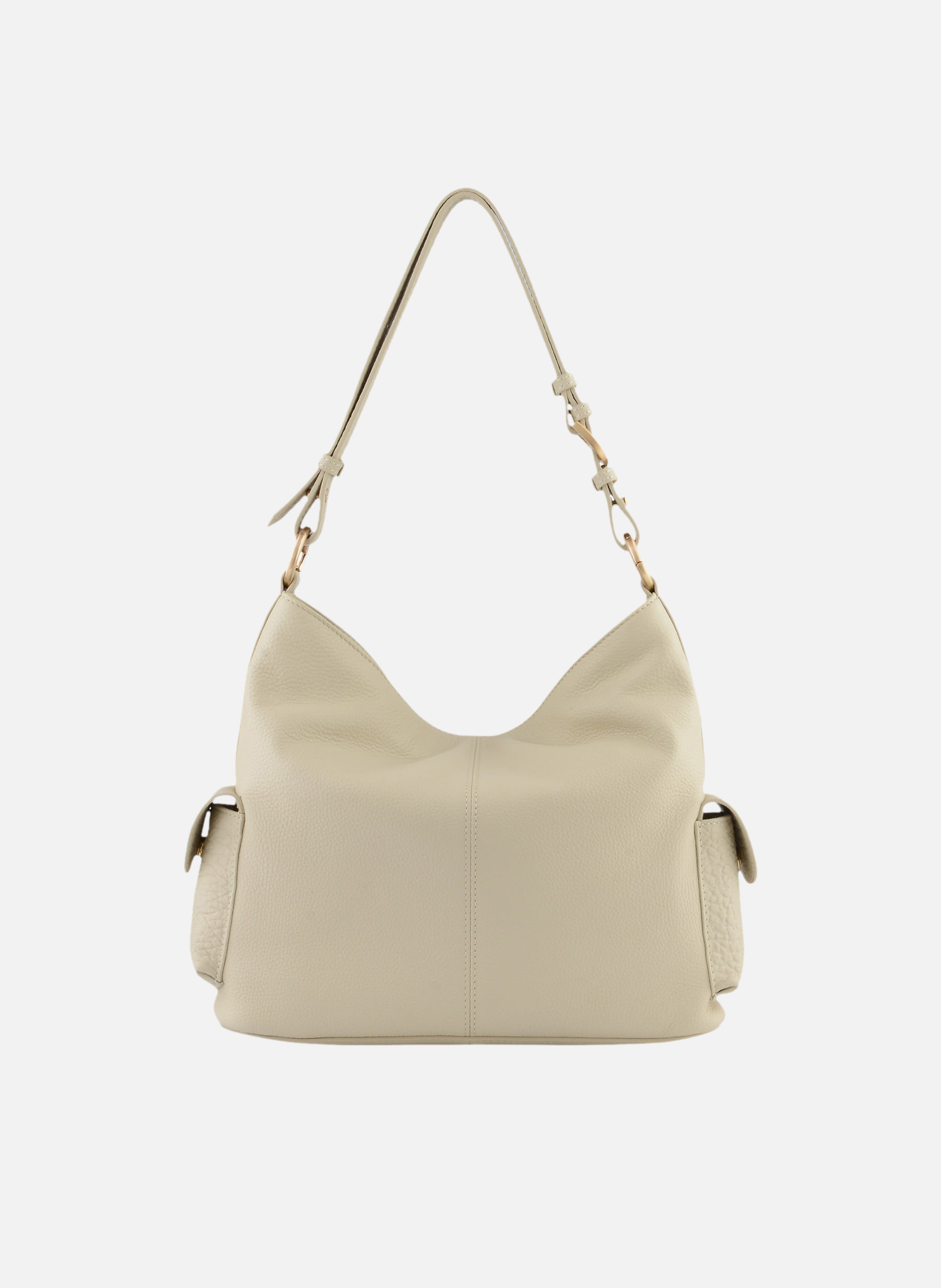 Reporter | sac porté épaule POURCHET Beige