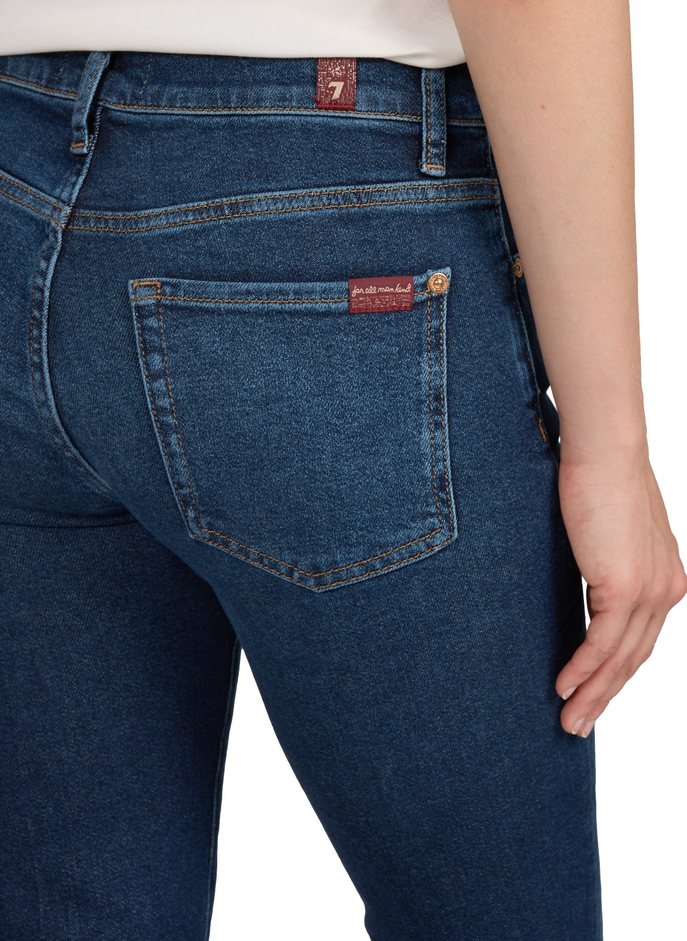 Flared jeans 7 FOR ALL MANKIND Blue