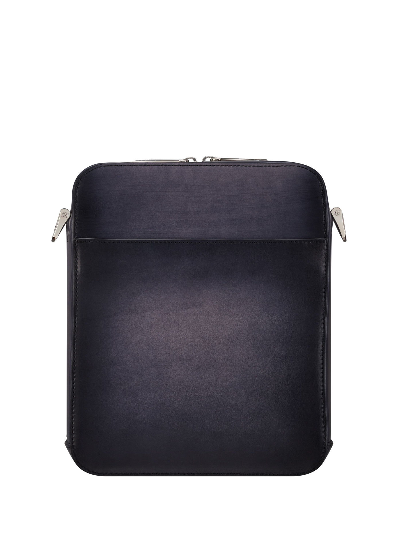 Atelier calfskin leather shoulder bag S.T. DUPONT Black